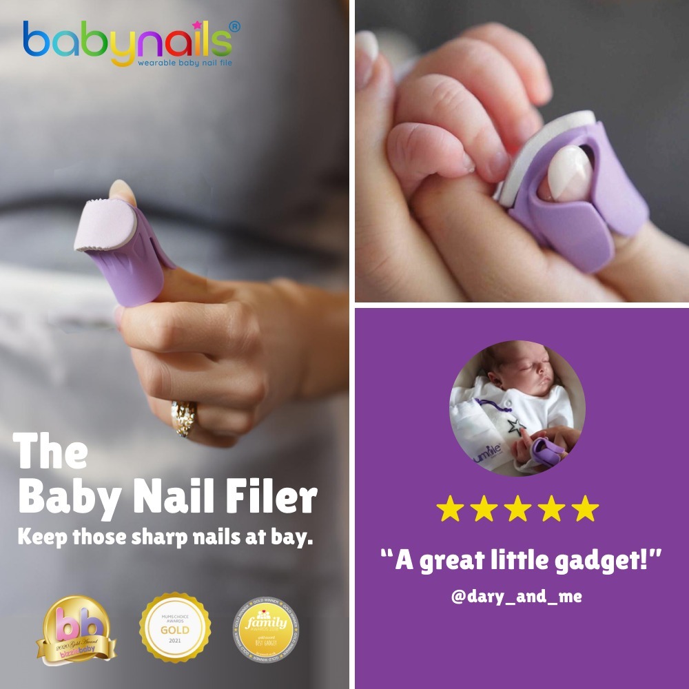 The Thumble Facebook ad: Baby Nails - The Wearable Baby Nail