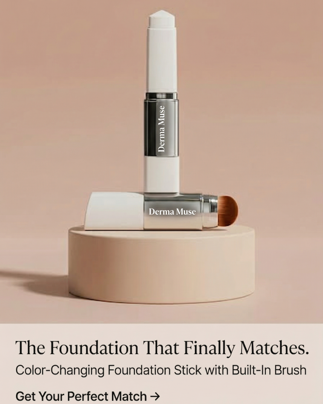 Haley Davis Facebook ad: The Only Foundation For Women 50+