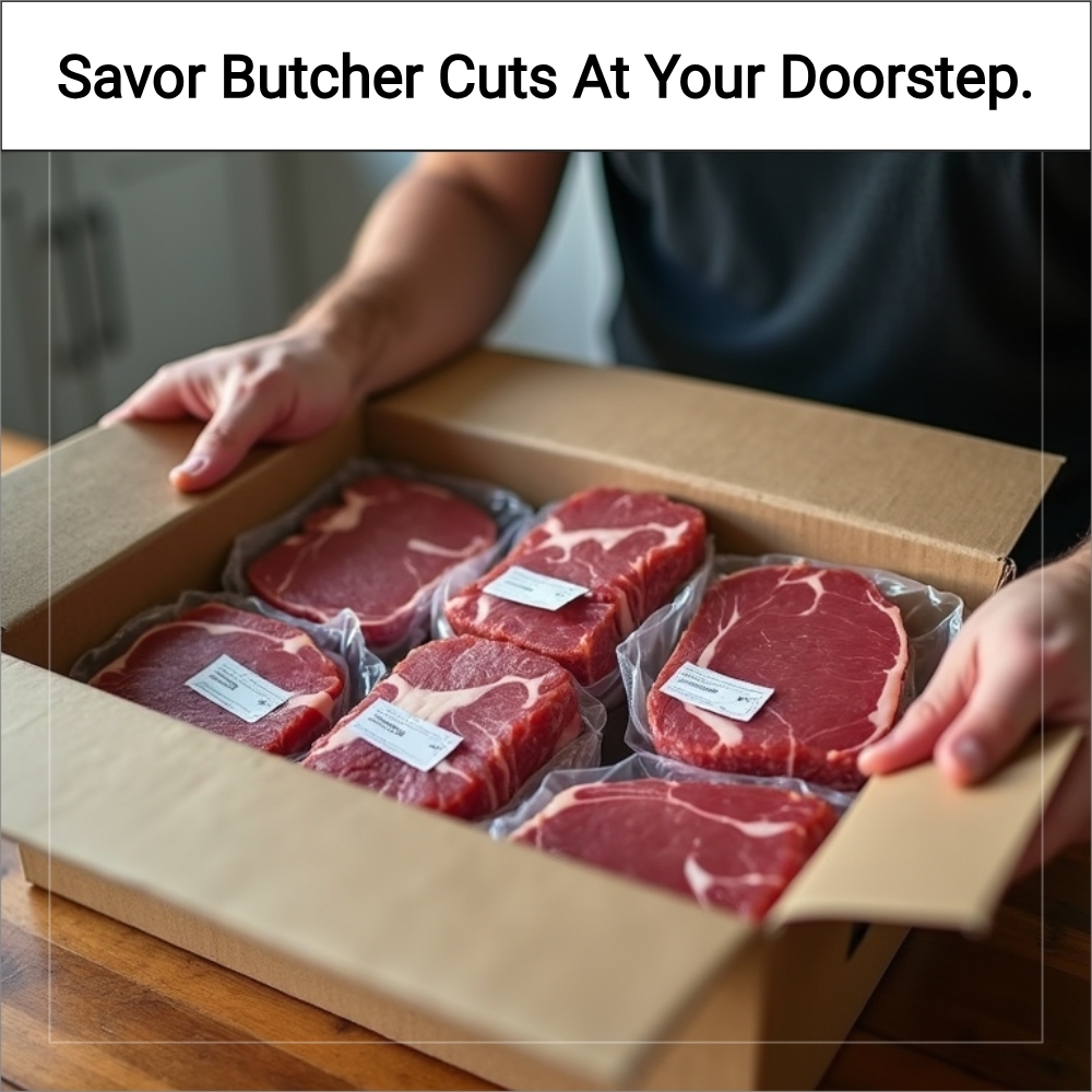 FreshTopicsNow Today Facebook ad: Butcher Meat Delivery Service Deals!