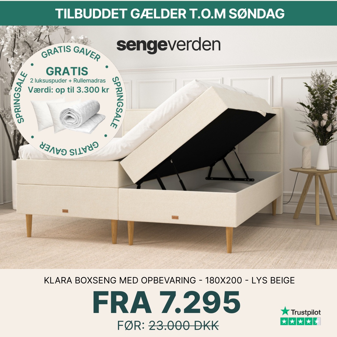 Sengeverden.dk Facebook ad