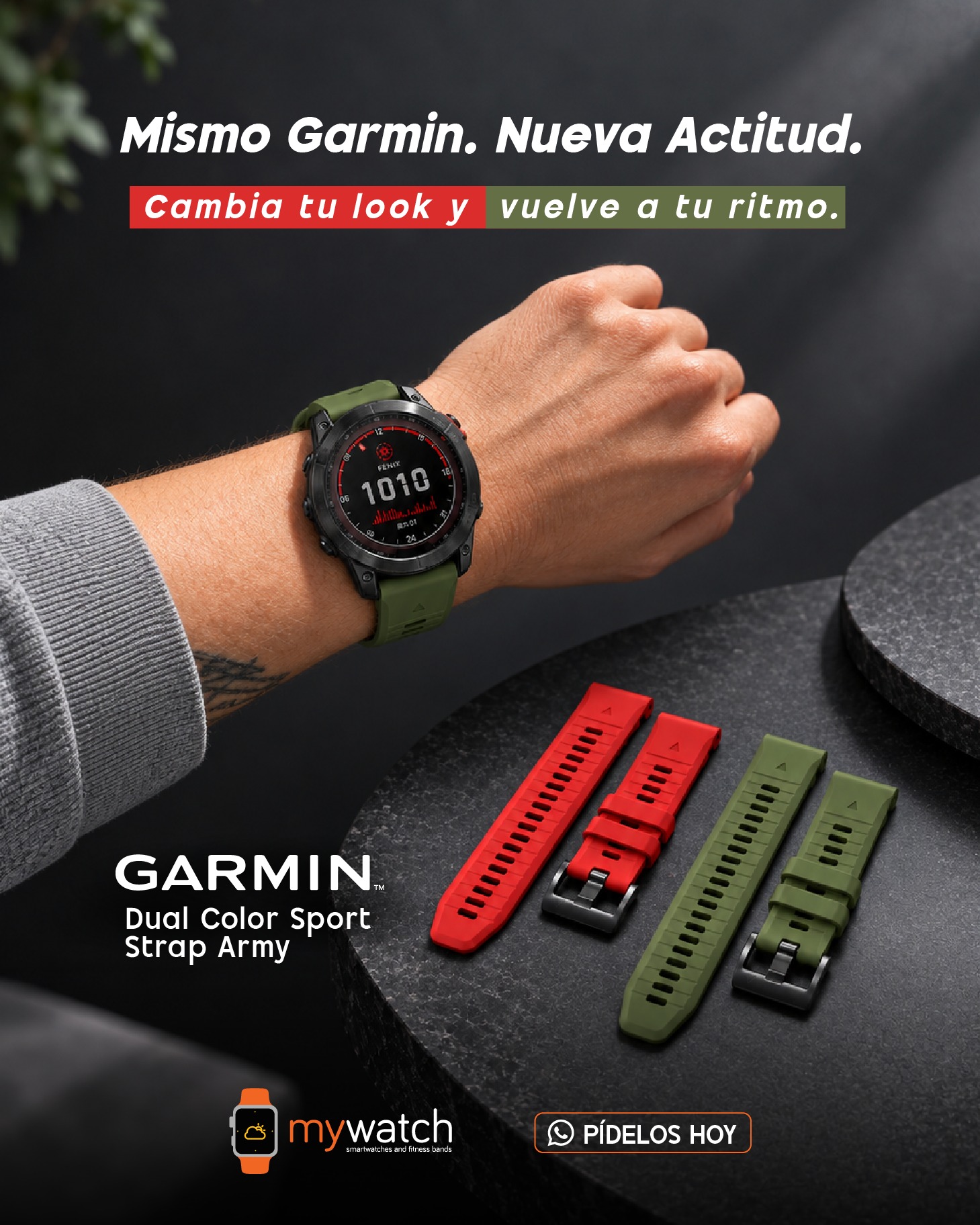 MyWatch SmartWatches & Fitness Bands Facebook ad: Tu rutina vuelve, tus entrenamientos vuelven… y tu…