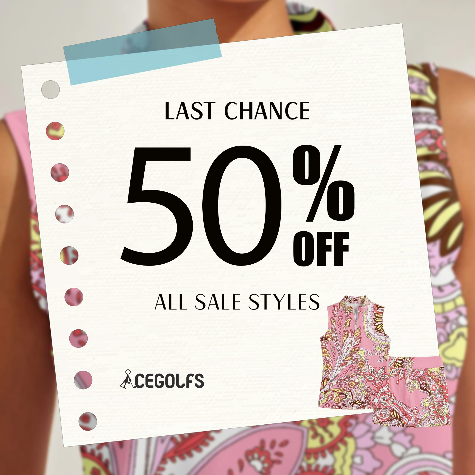 Acegolfs Fashion Facebook ad