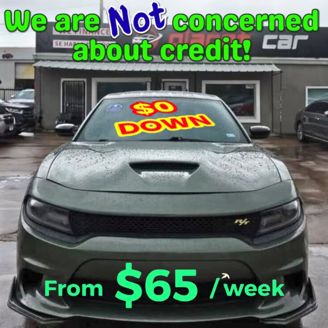 Sam Carter Facebook ad: $0 Down | $65/Week