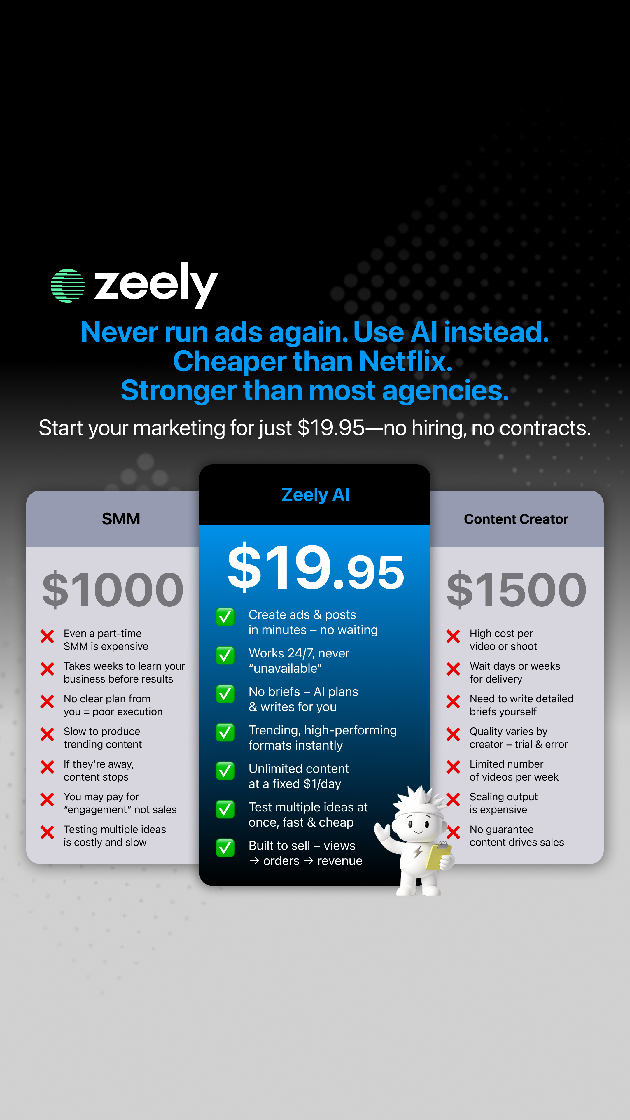 Zeely Facebook ad