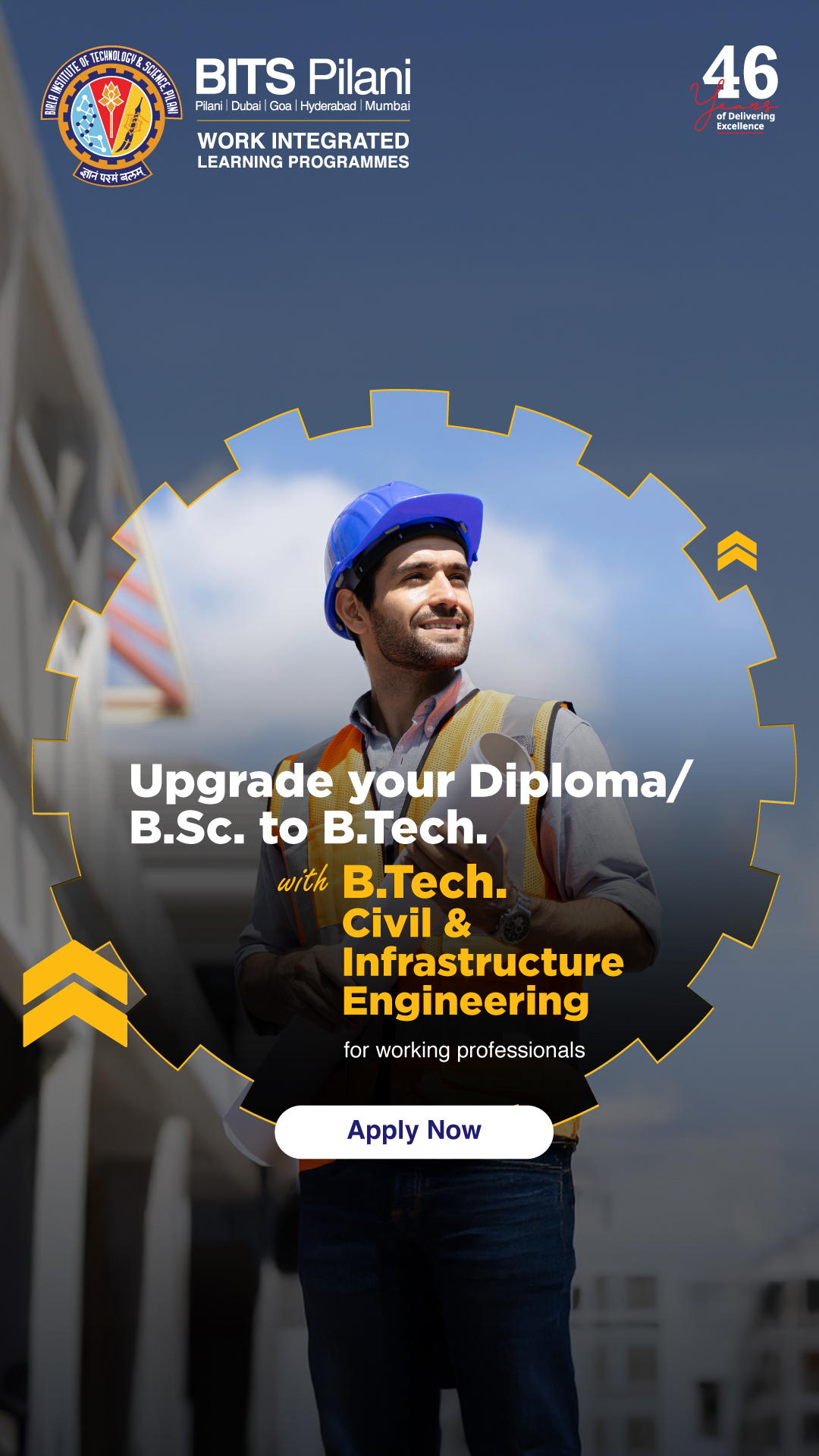 BITS Pilani Work Integrated Learning Programmes Facebook ad