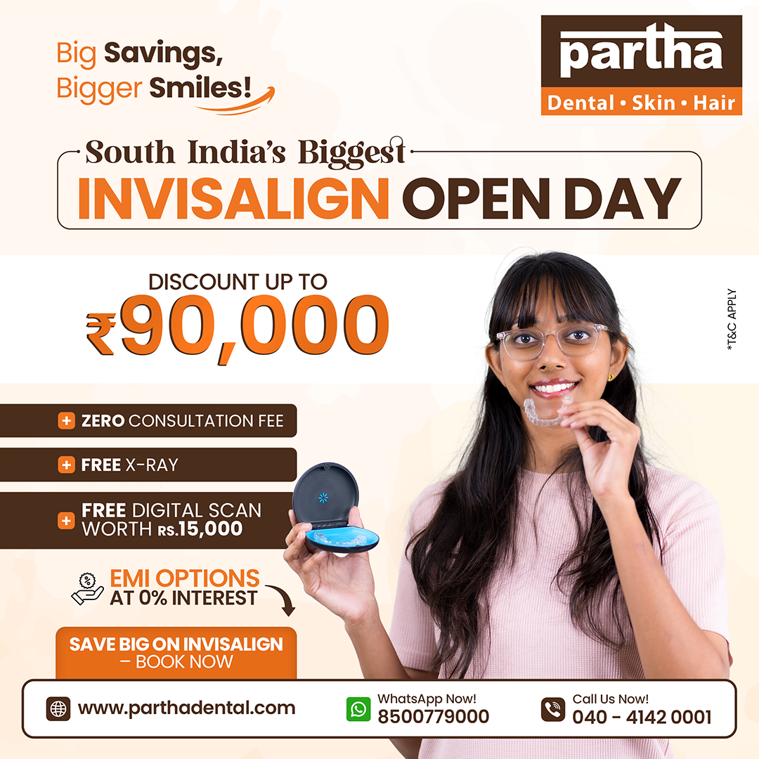 Partha Dental Skin Hair Clinic Facebook ad