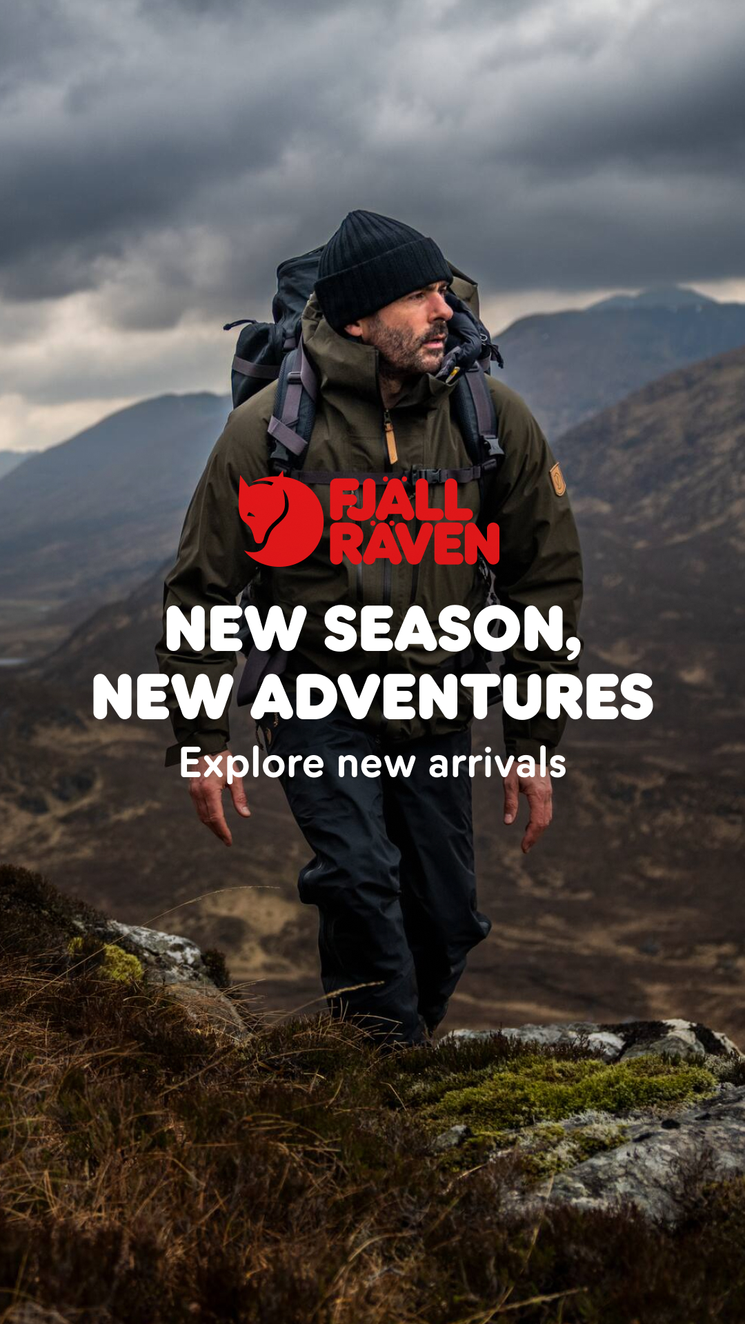 Fjällräven Facebook ad