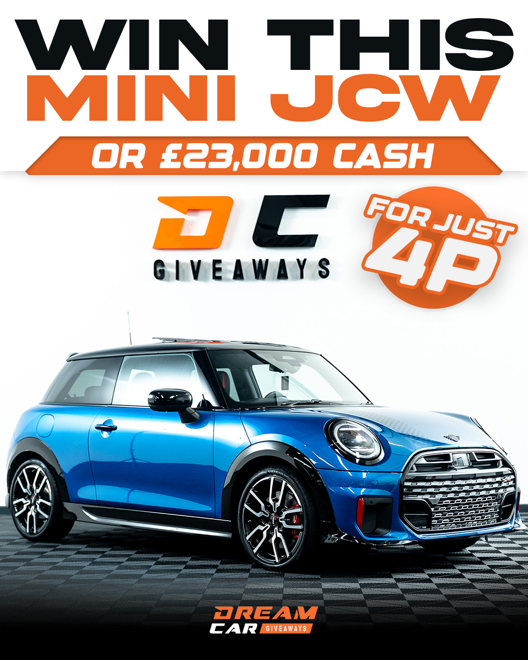 Dream Car Giveaways Facebook ad