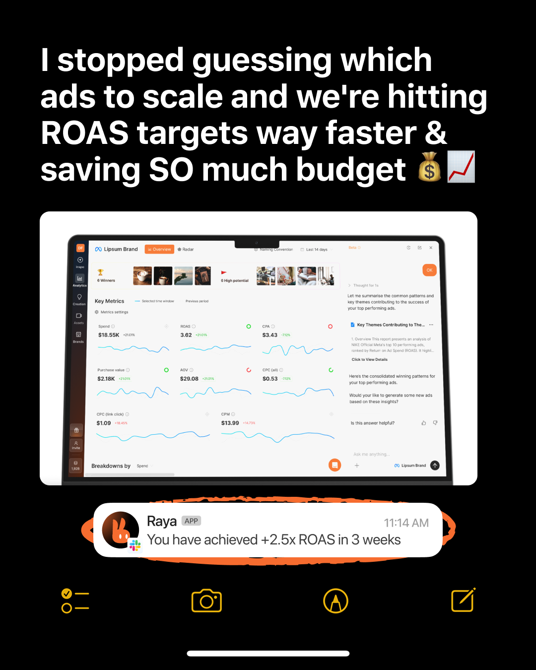 Atria AI Facebook ad