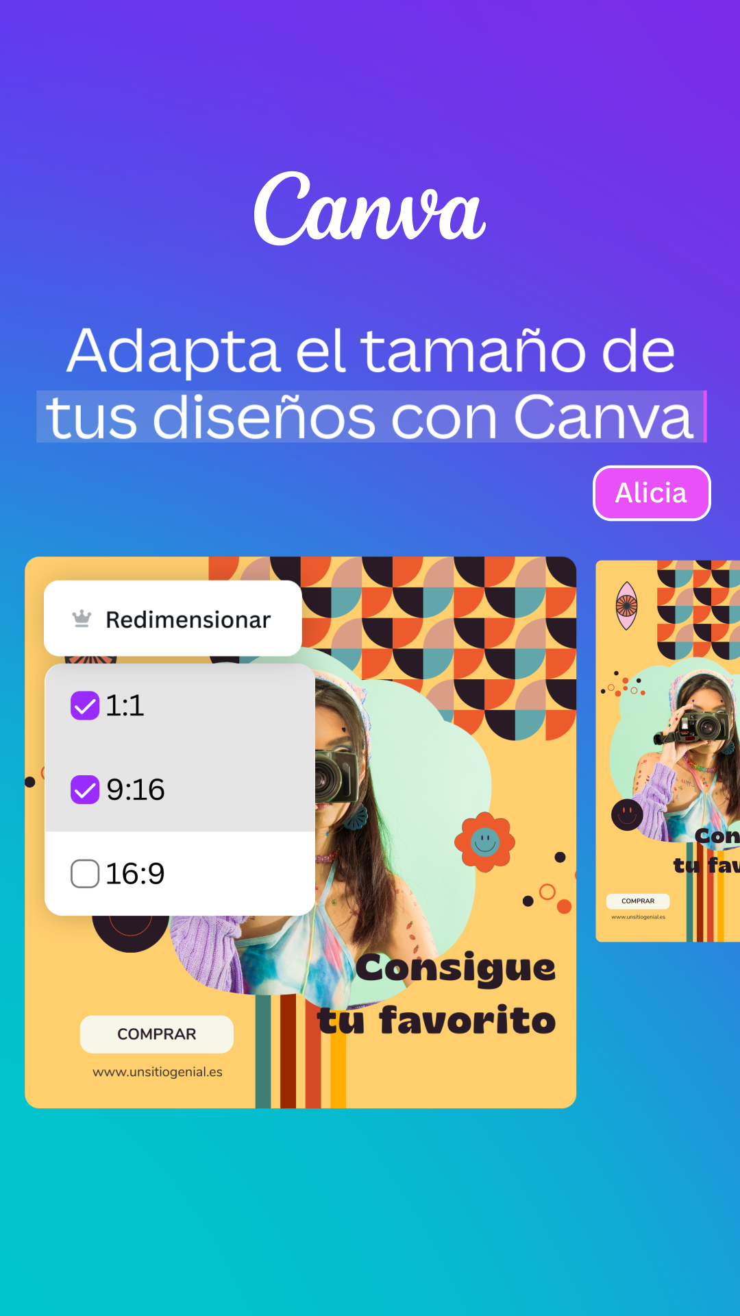 Canva Facebook ad