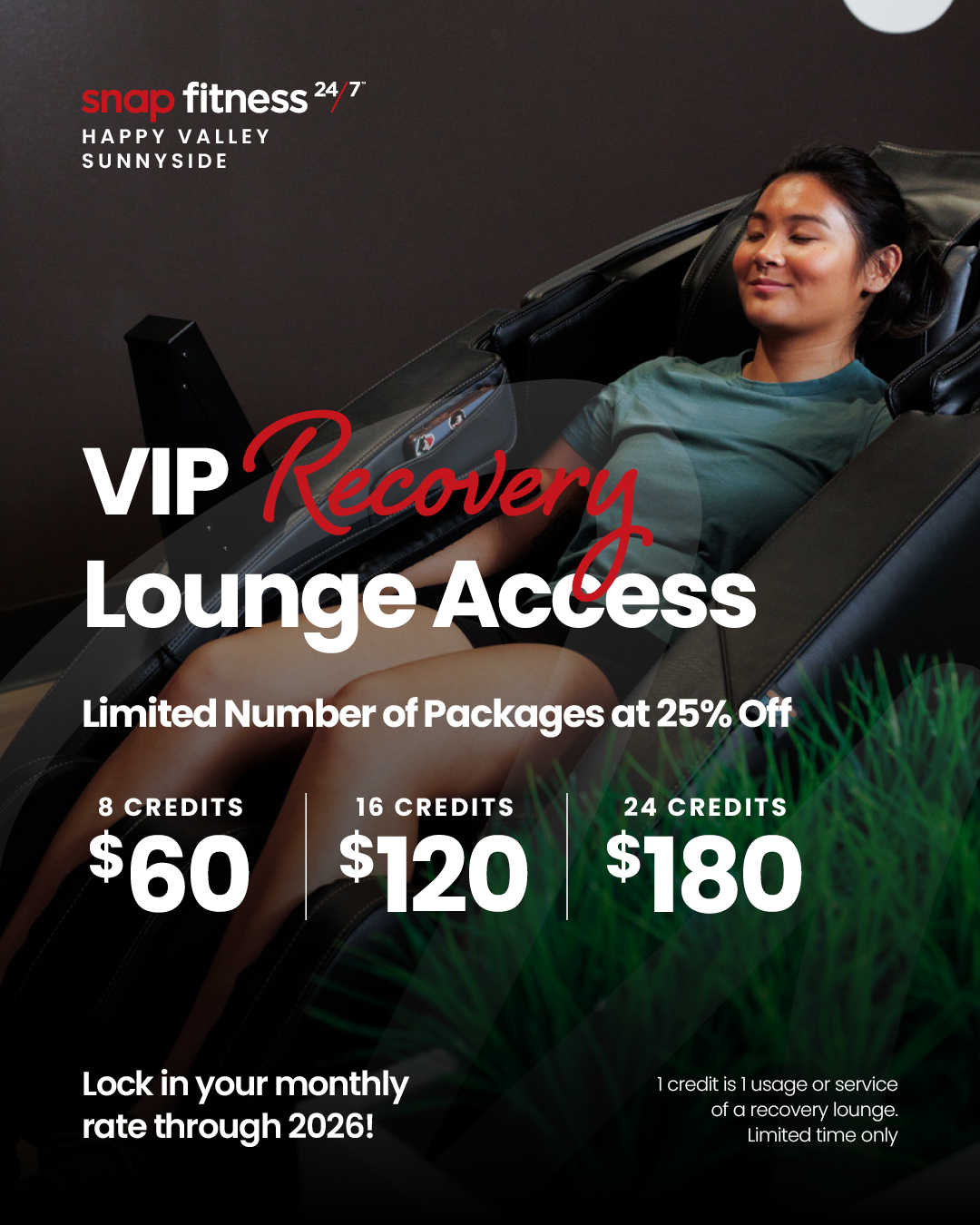 Snap Fitness Happy Valley Sunnyside Facebook ad from Sep 23, 2025