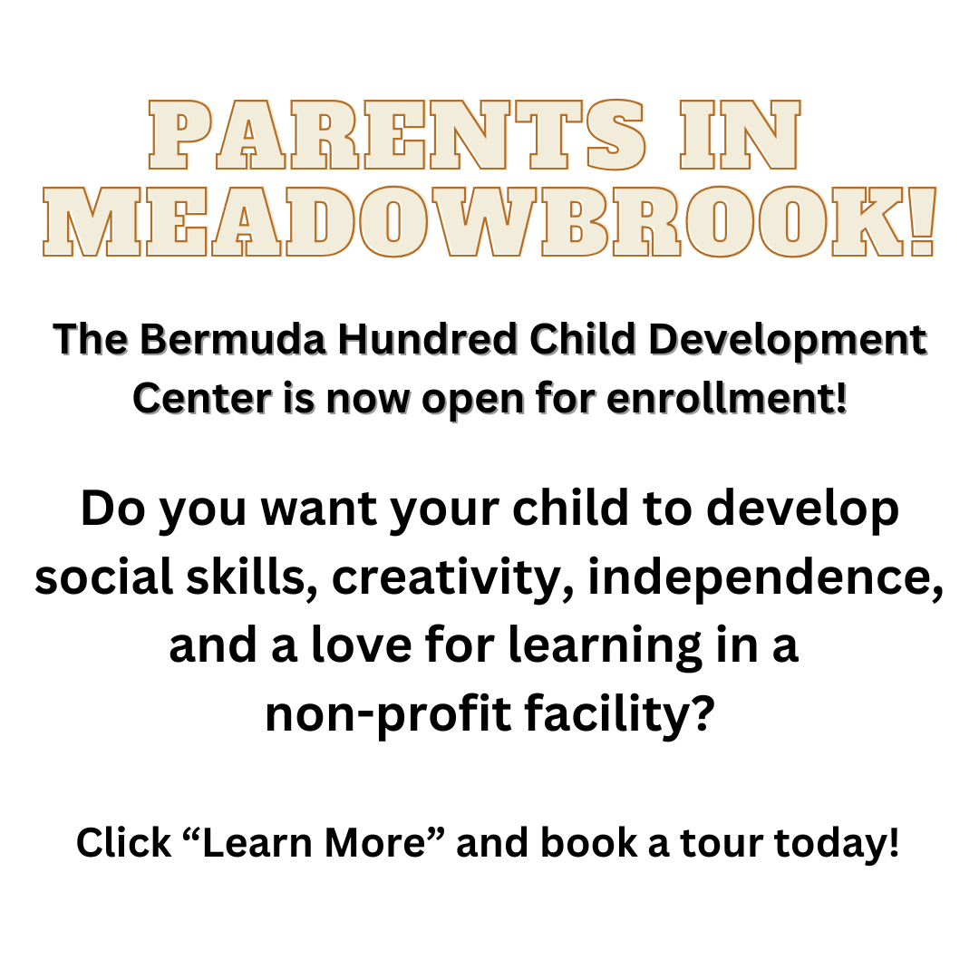 Bermuda Hundred Child Development Center Facebook ad: PSA: Parents!