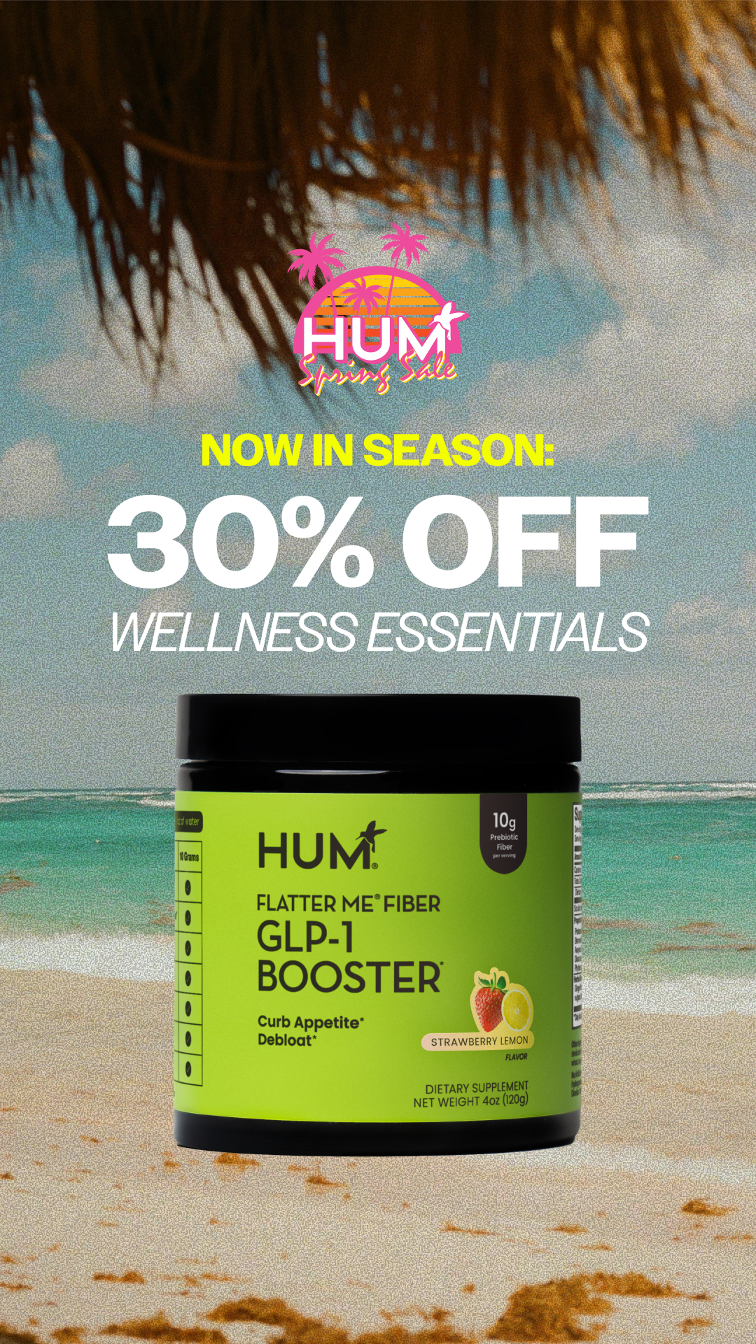 HUM Nutrition Facebook ad