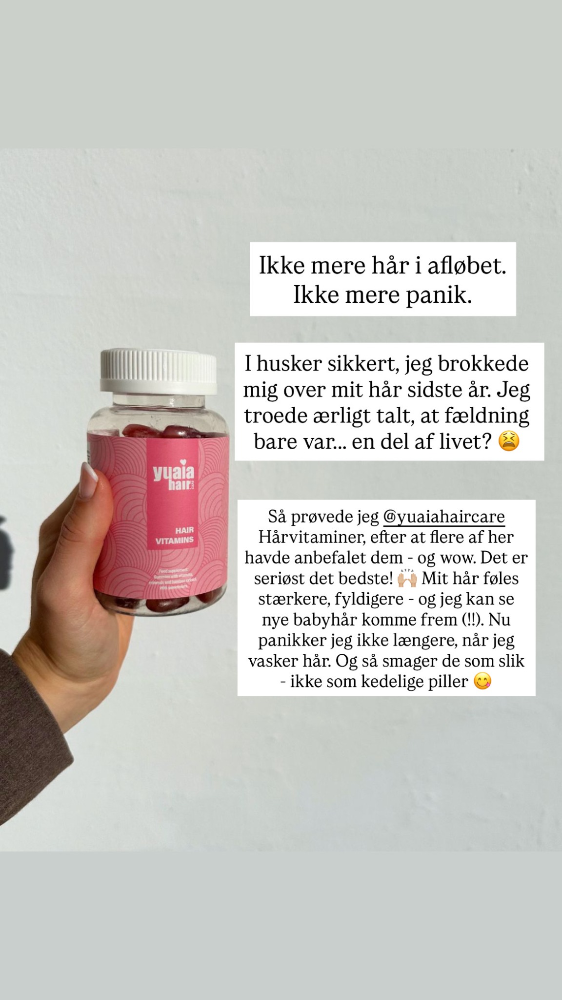 Hårpleje tips Facebook ad