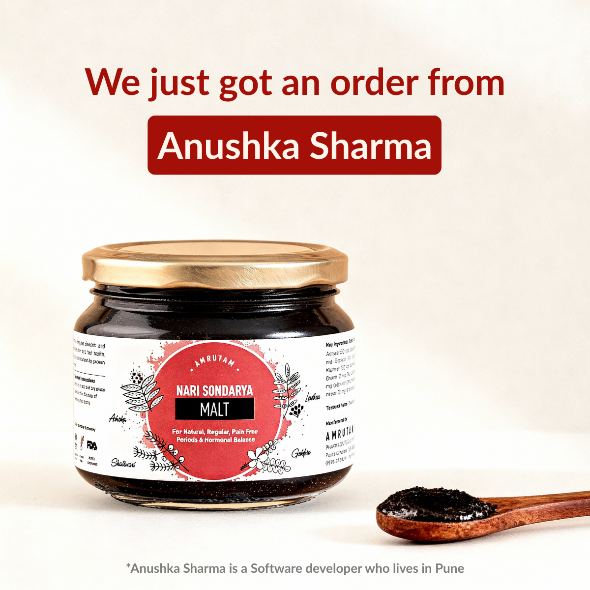 Amrutam Facebook ad