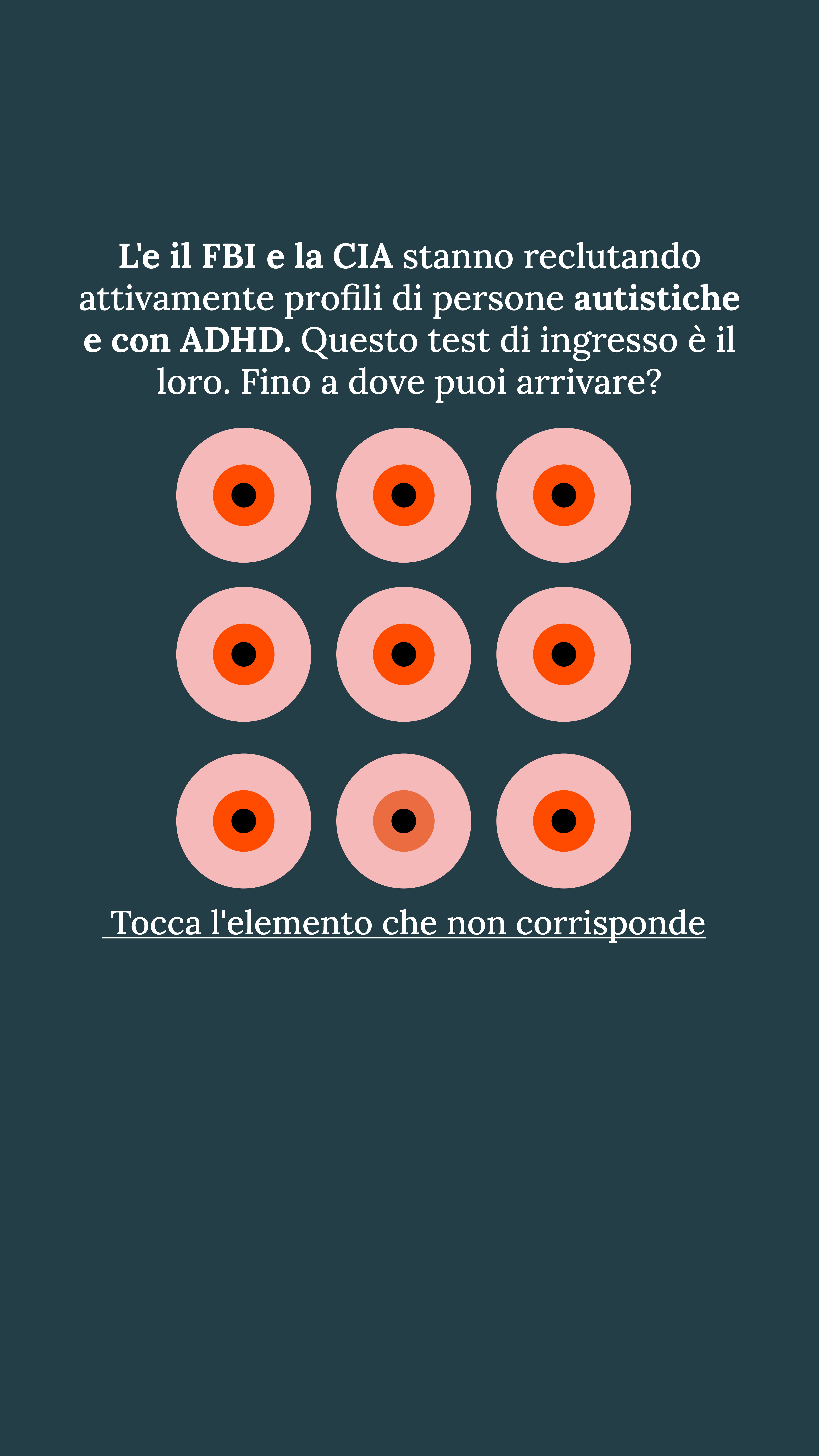 Test de Inteligencia Facebook ad