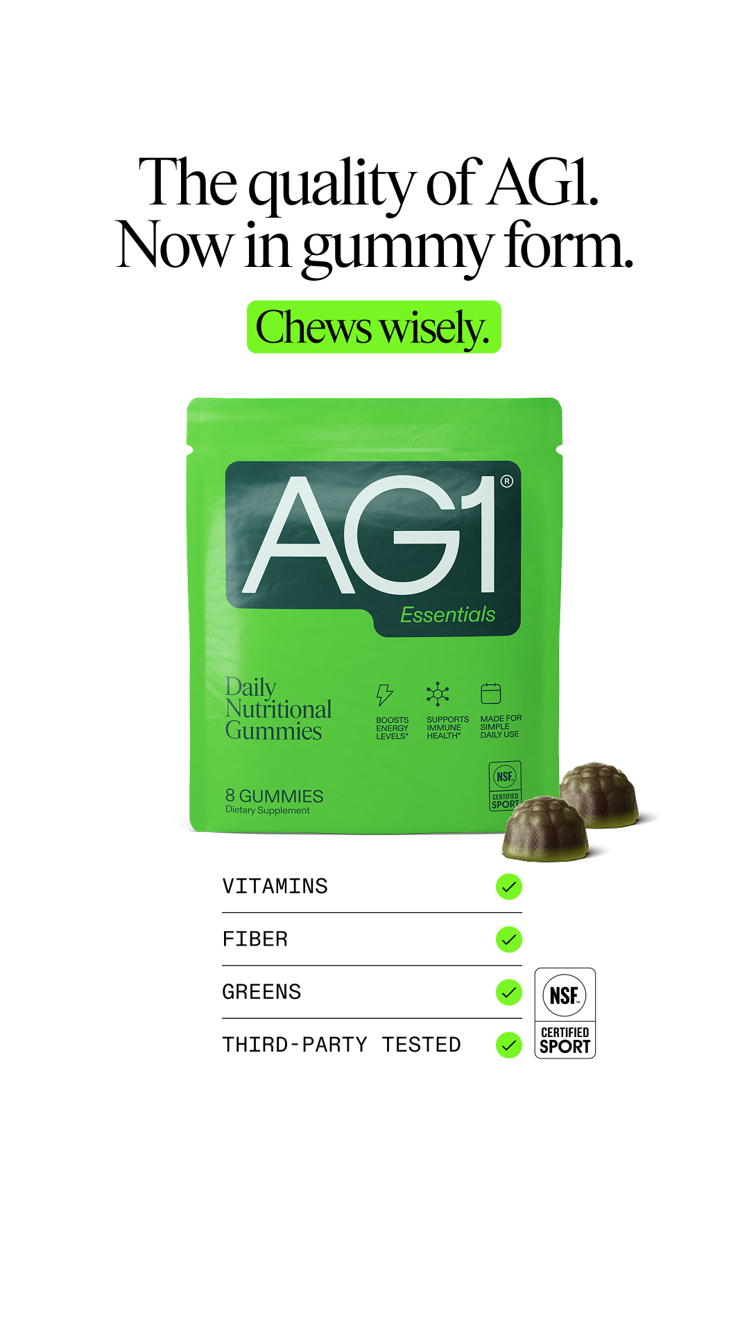 AG1 by Athletic Greens Facebook ad