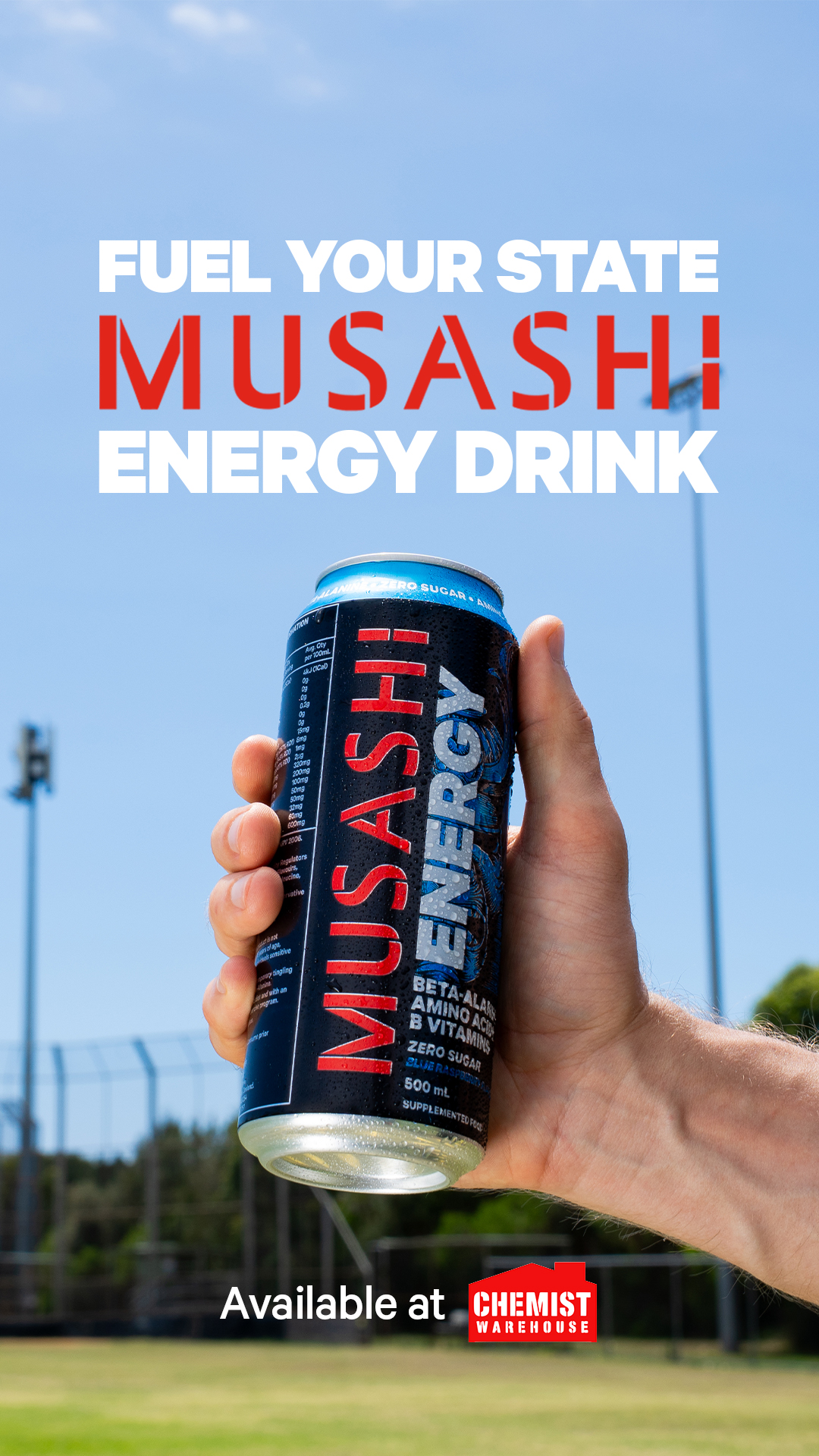 Musashi Nutrition Facebook ad