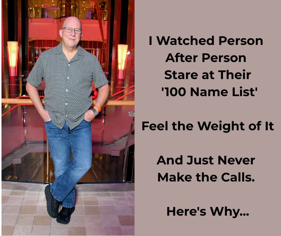Mikeglassonline Facebook ad: Ditch the list. Here's what I do instead.