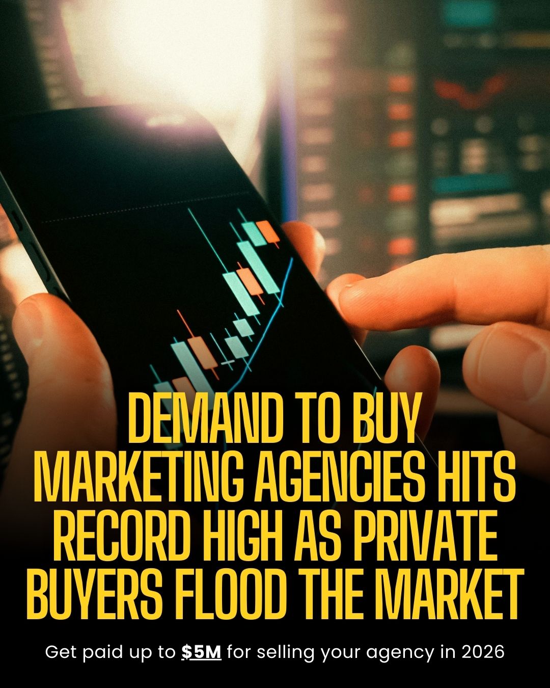Dylan Wilson Facebook ad: Get Up To $5M Cash Exit For Your Marketing Agency