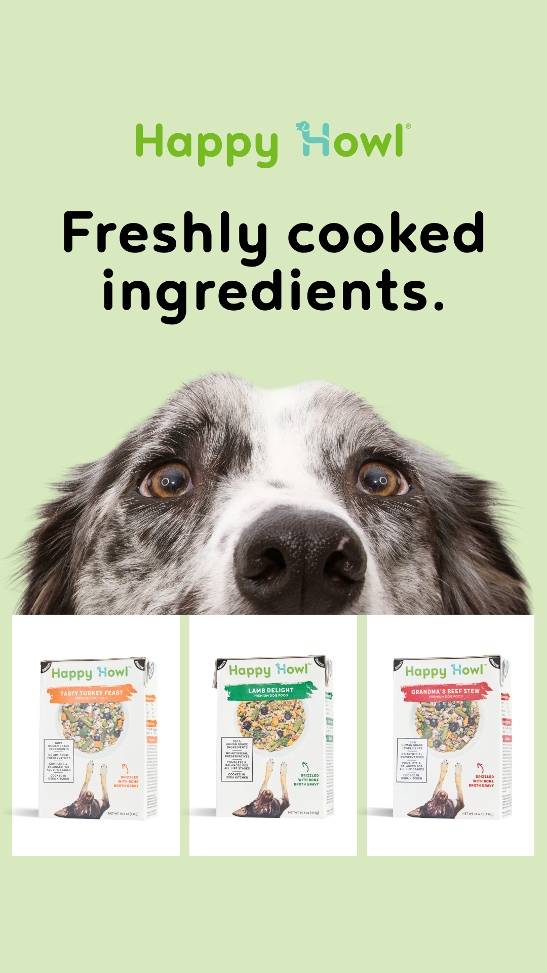 Happy Howl Facebook ad