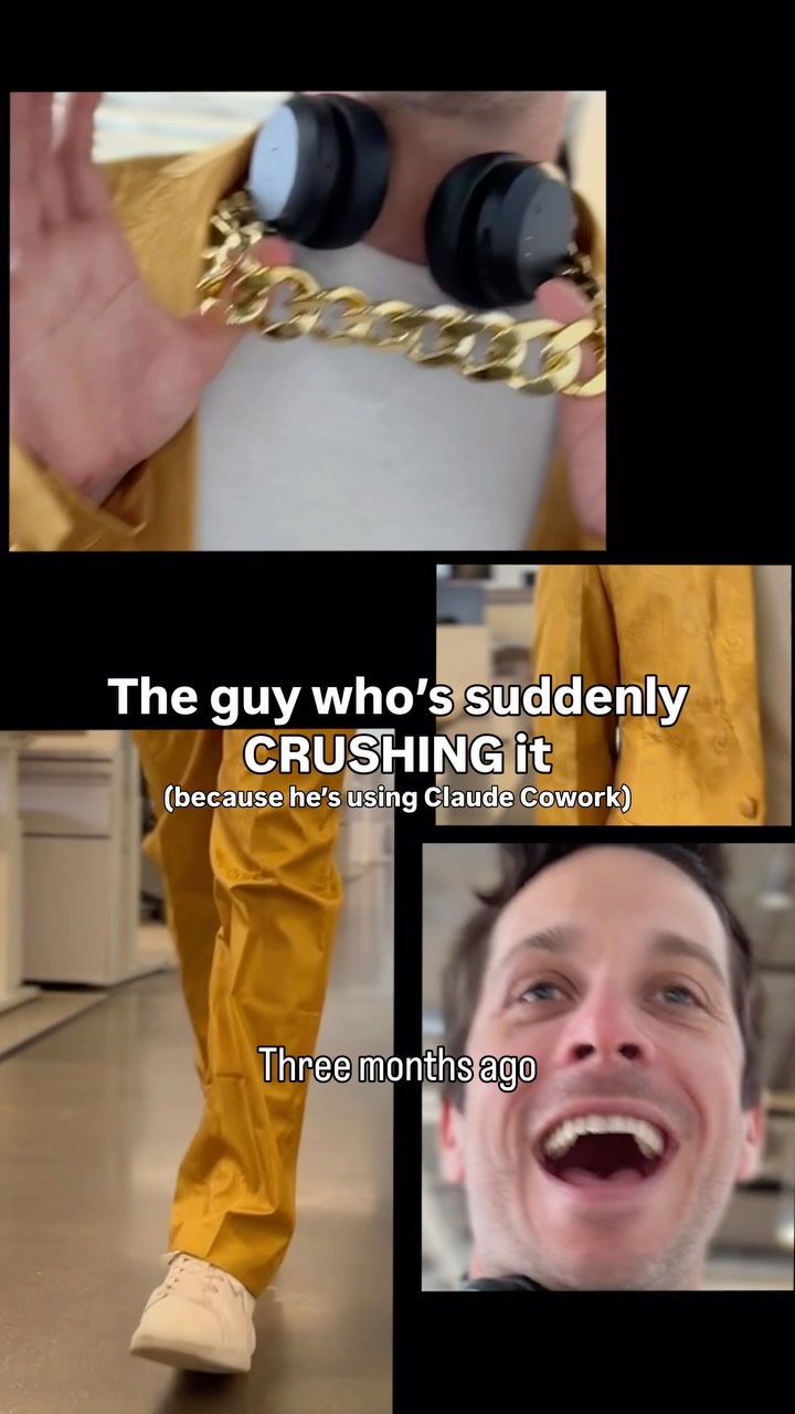 Claude Facebook ad: I think the secret might be out.