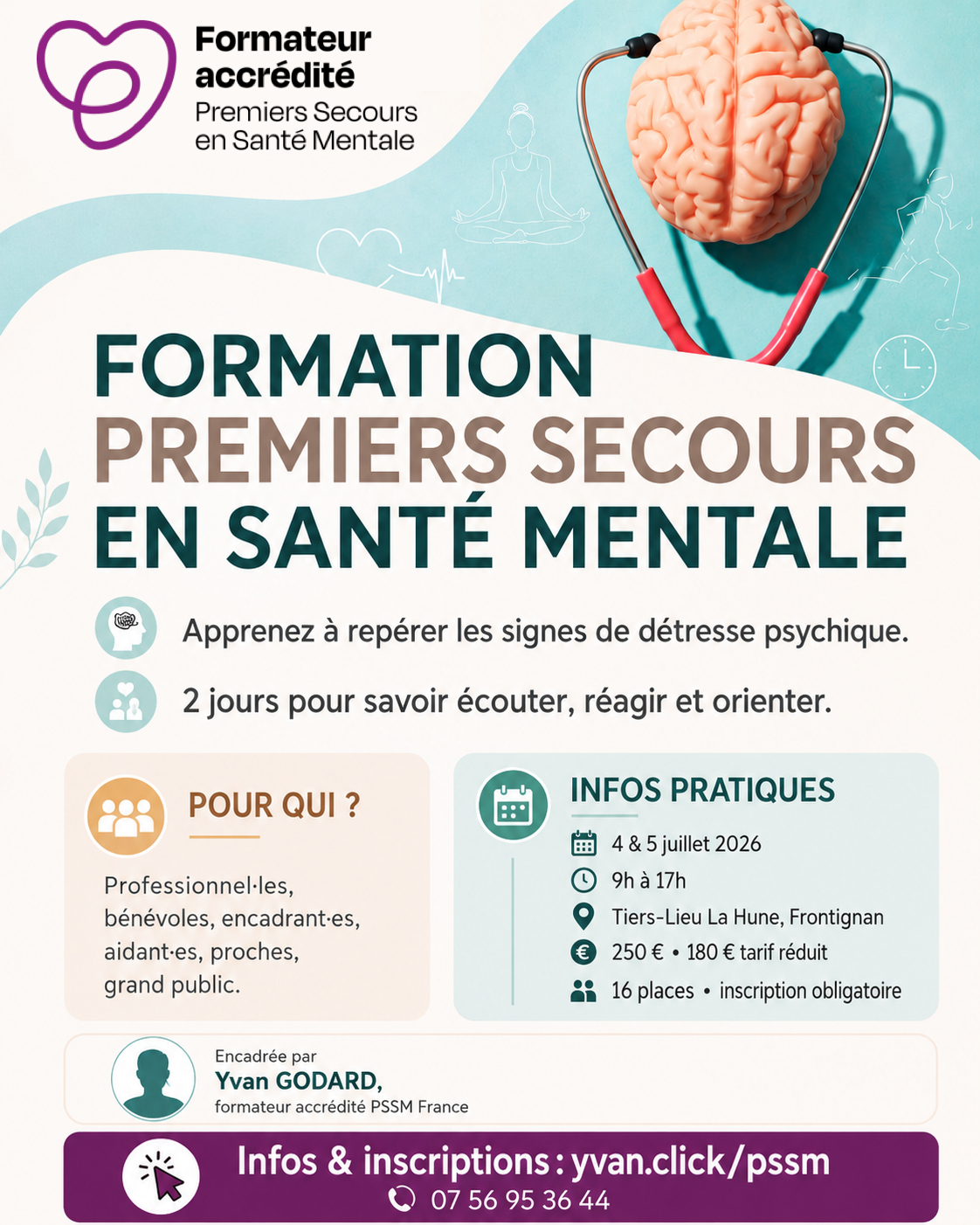 Yvan Godard Hypnose Frontignan Bassin de Thau Facebook ad from Jun 10, 2026