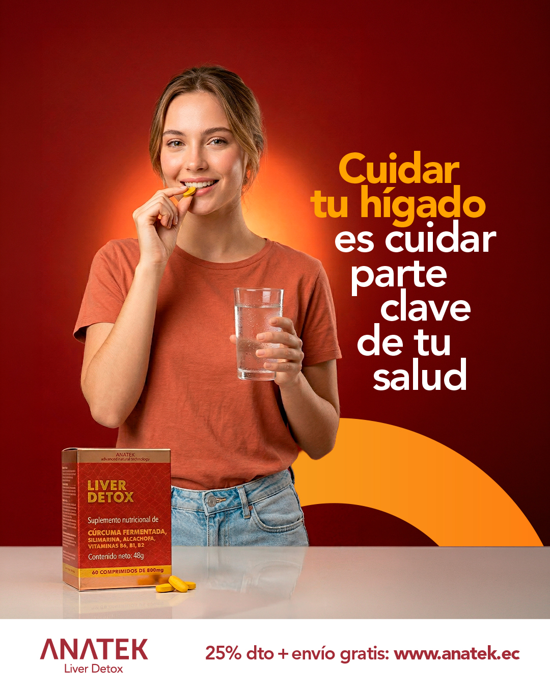 Anatek Facebook ad: El hígado participa en muchos procesos de tu…