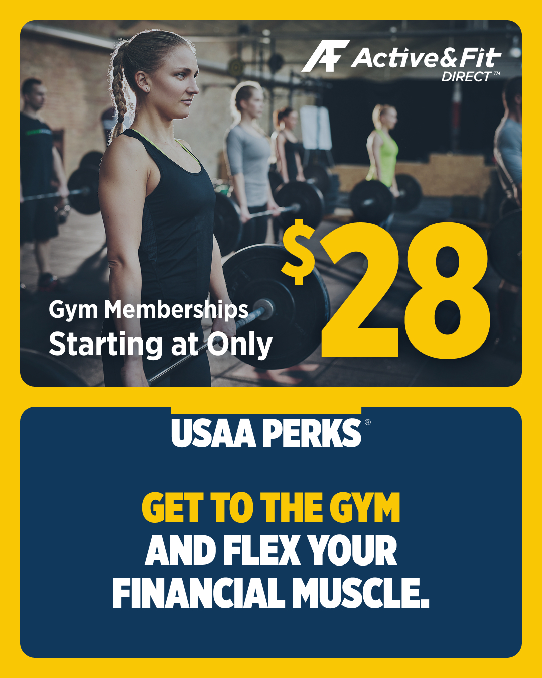 USAA Facebook ad