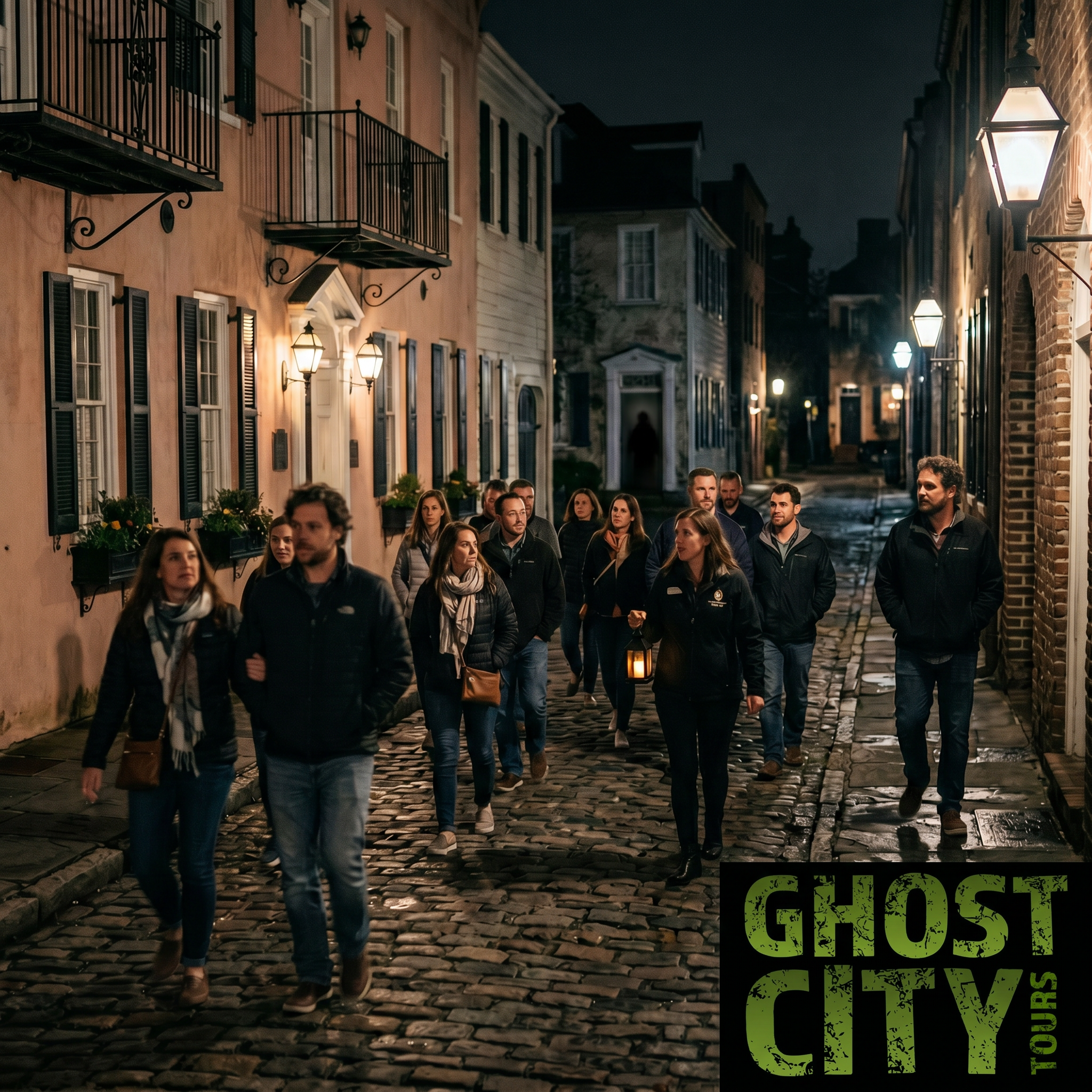 Ghost City Tours Facebook ad: Charleston Ghost Tour Awaits