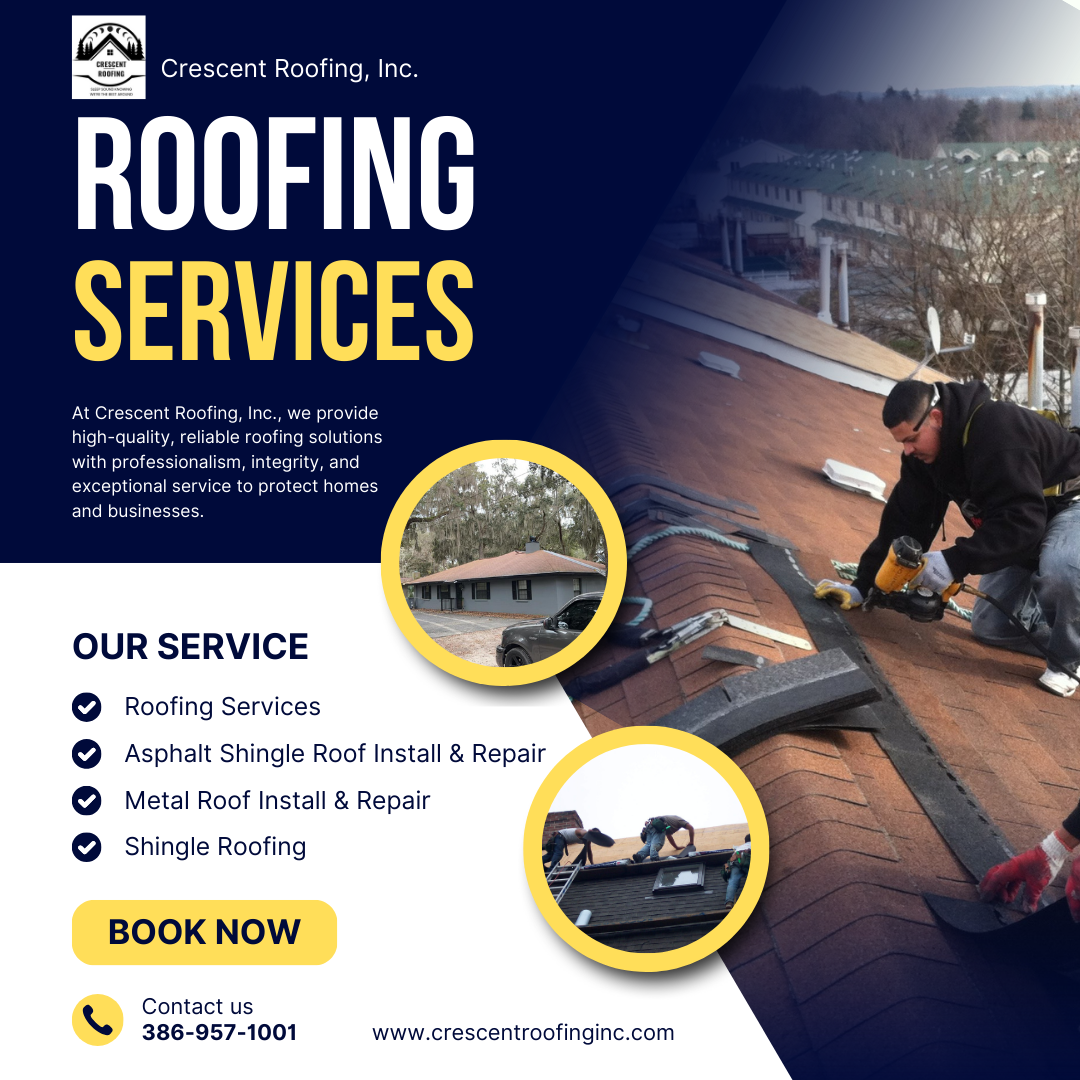 Crescent Roofing, Inc. Facebook ad: Need a roof you can rely on?