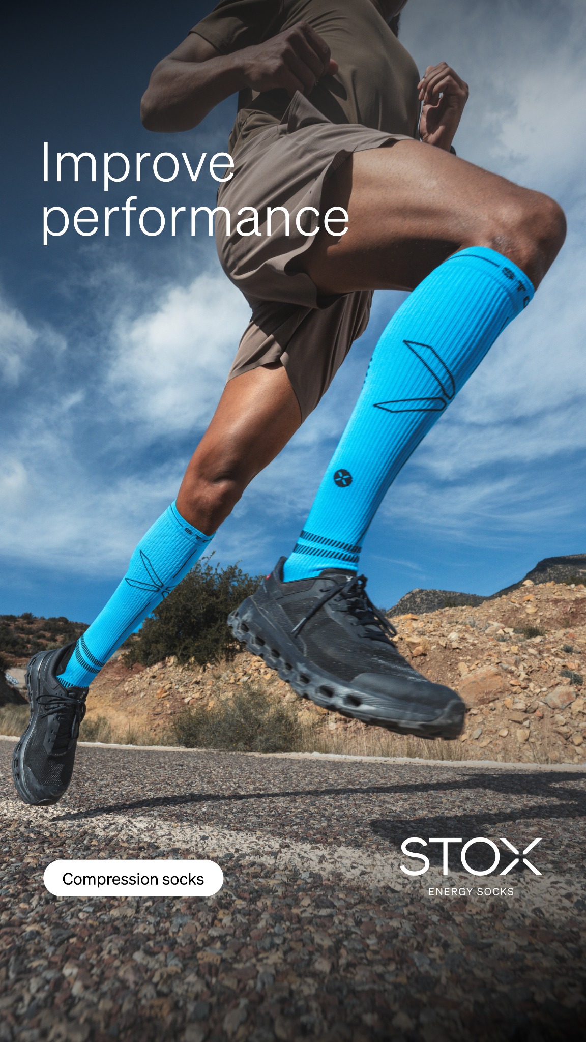 STOX Energy Socks Facebook ad