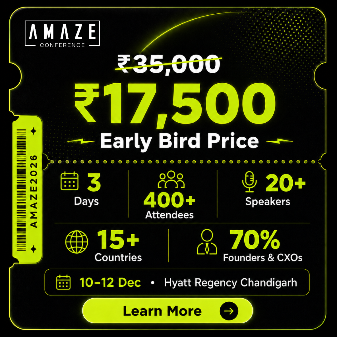Amaze Conference Facebook ad