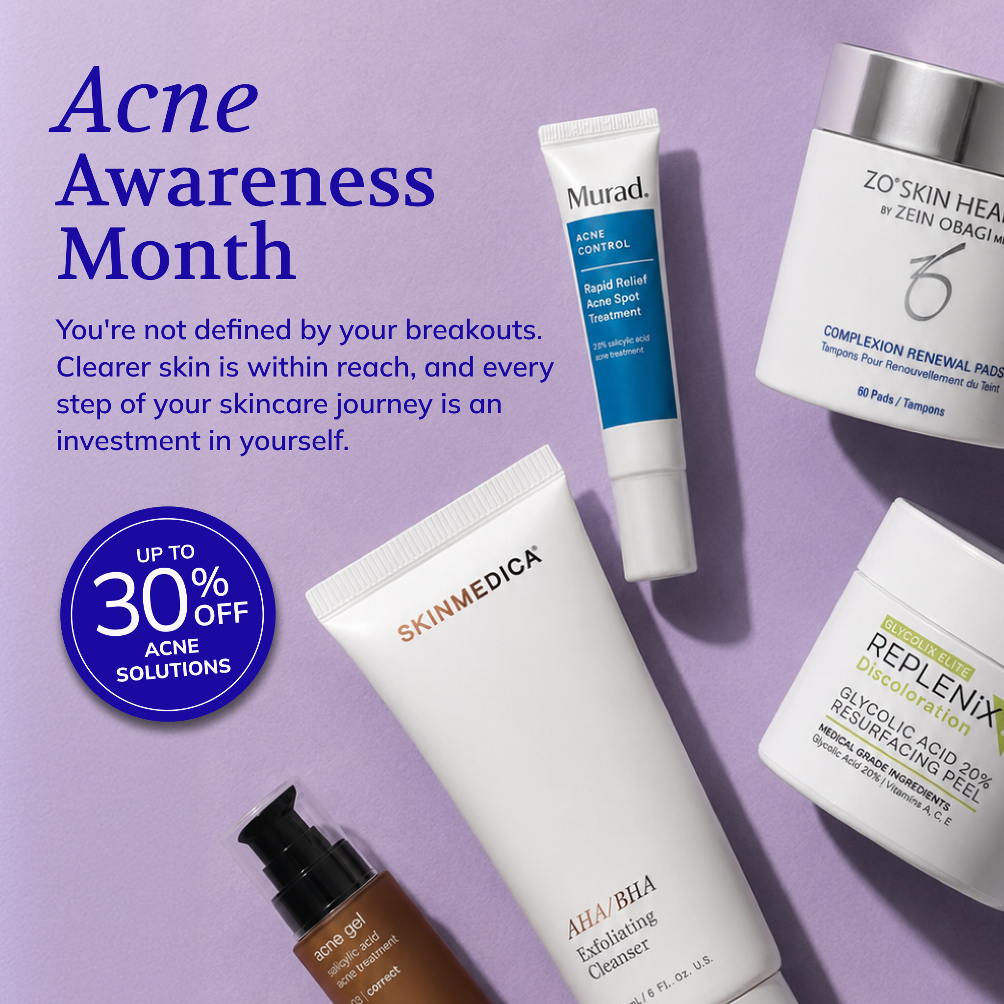 Dermstreet Facebook ad