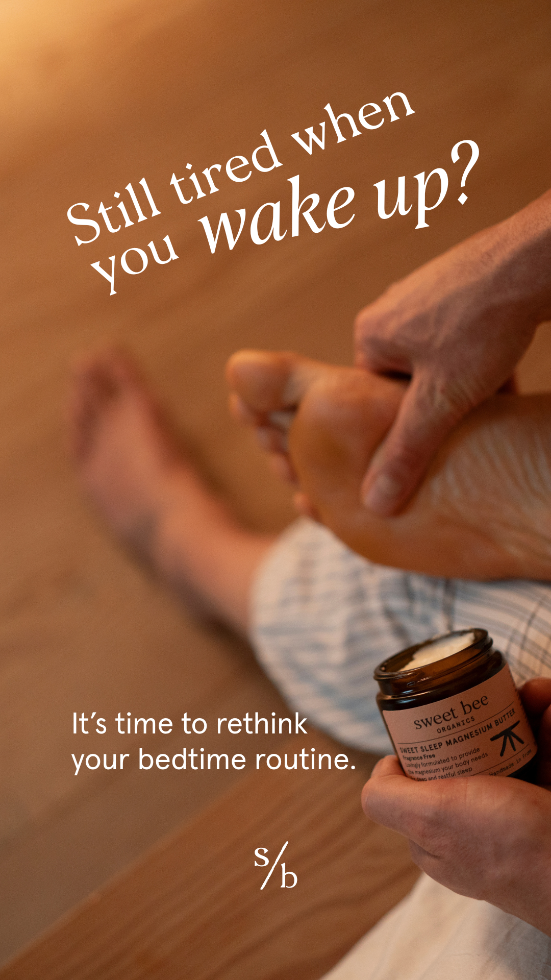 Sweet Bee Organics Facebook ad