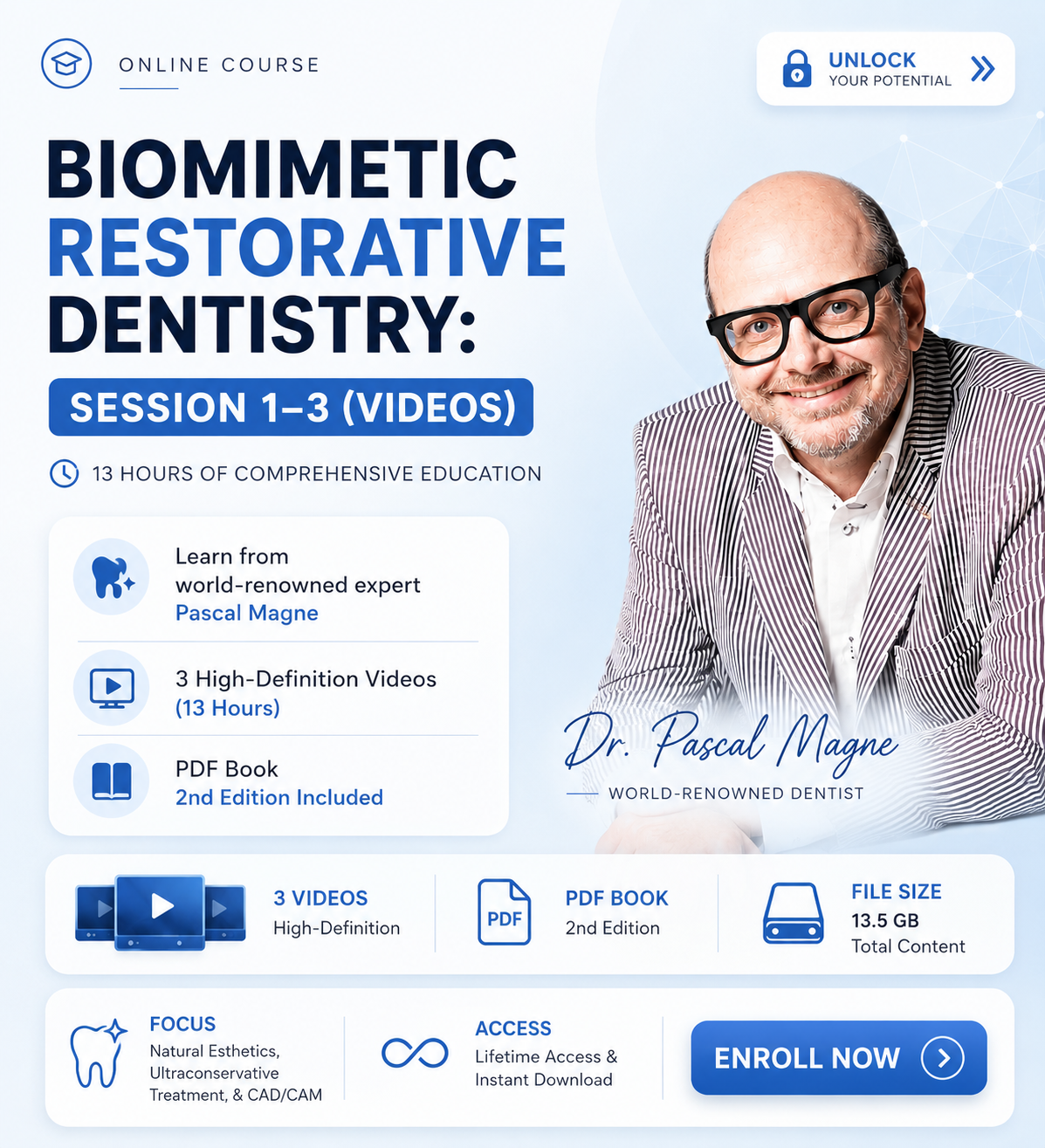 Dental Courses Facebook ad: Esthetic Dentists and Prosthodontists.
