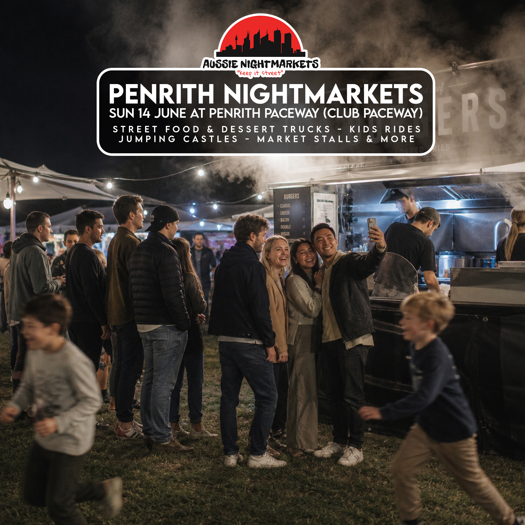 Aussie NightMarkets Facebook ad