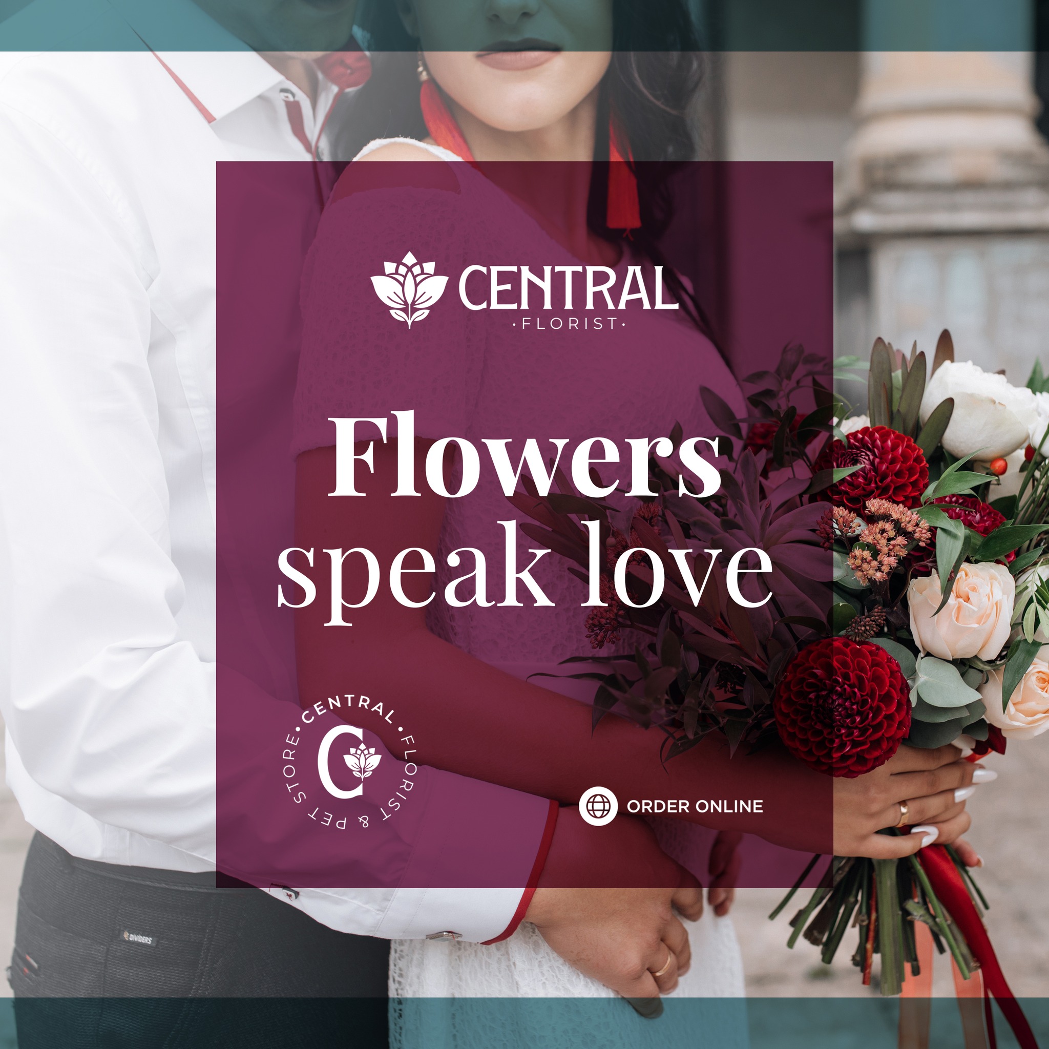Central Florist & Pet Store Facebook ad: Shop - Central Florist