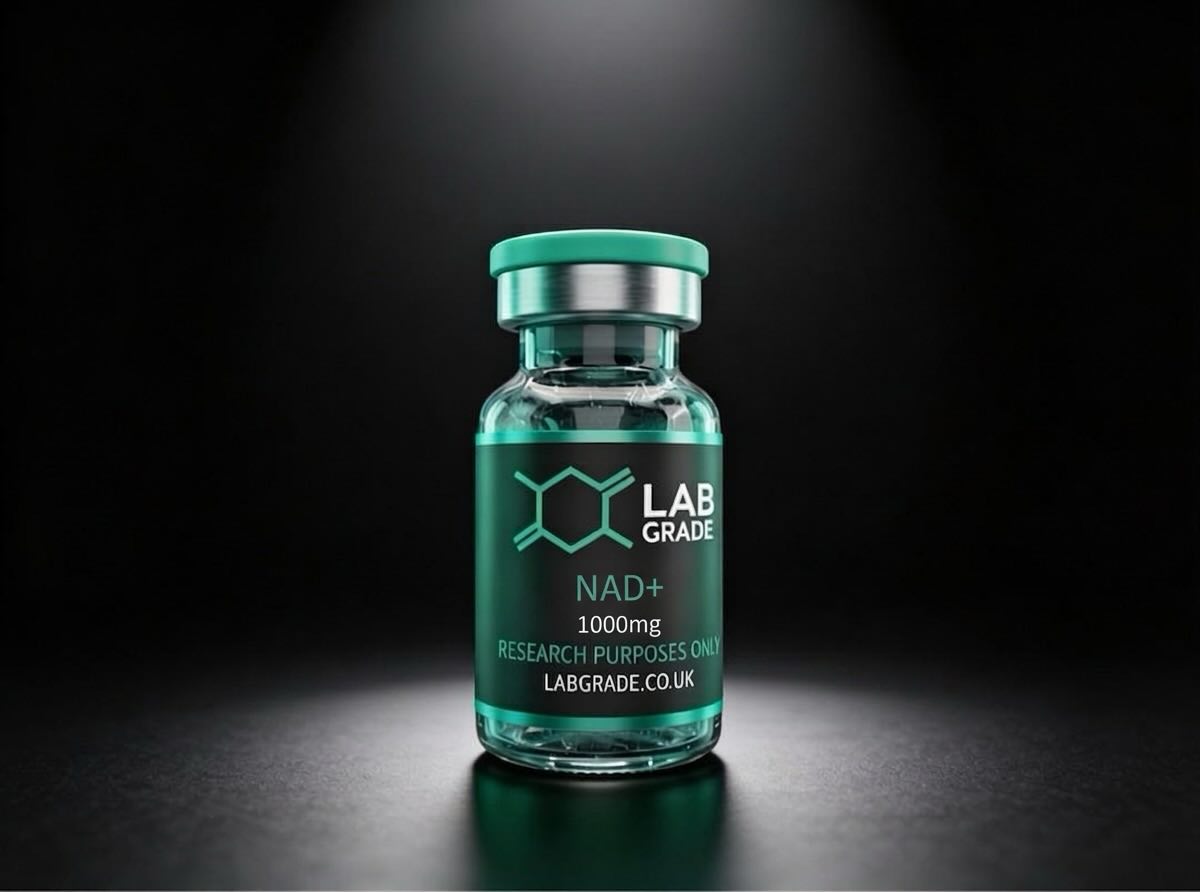 LabGrade Facebook ad: NAD+ 1000mg, Research Grade