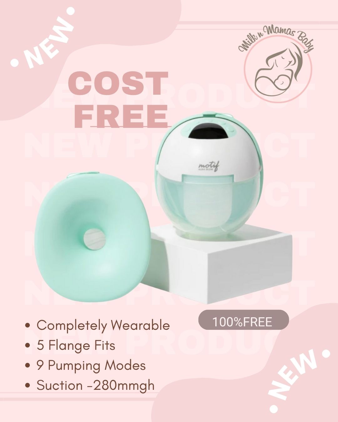 Milk N Mamas Baby Facebook ad
