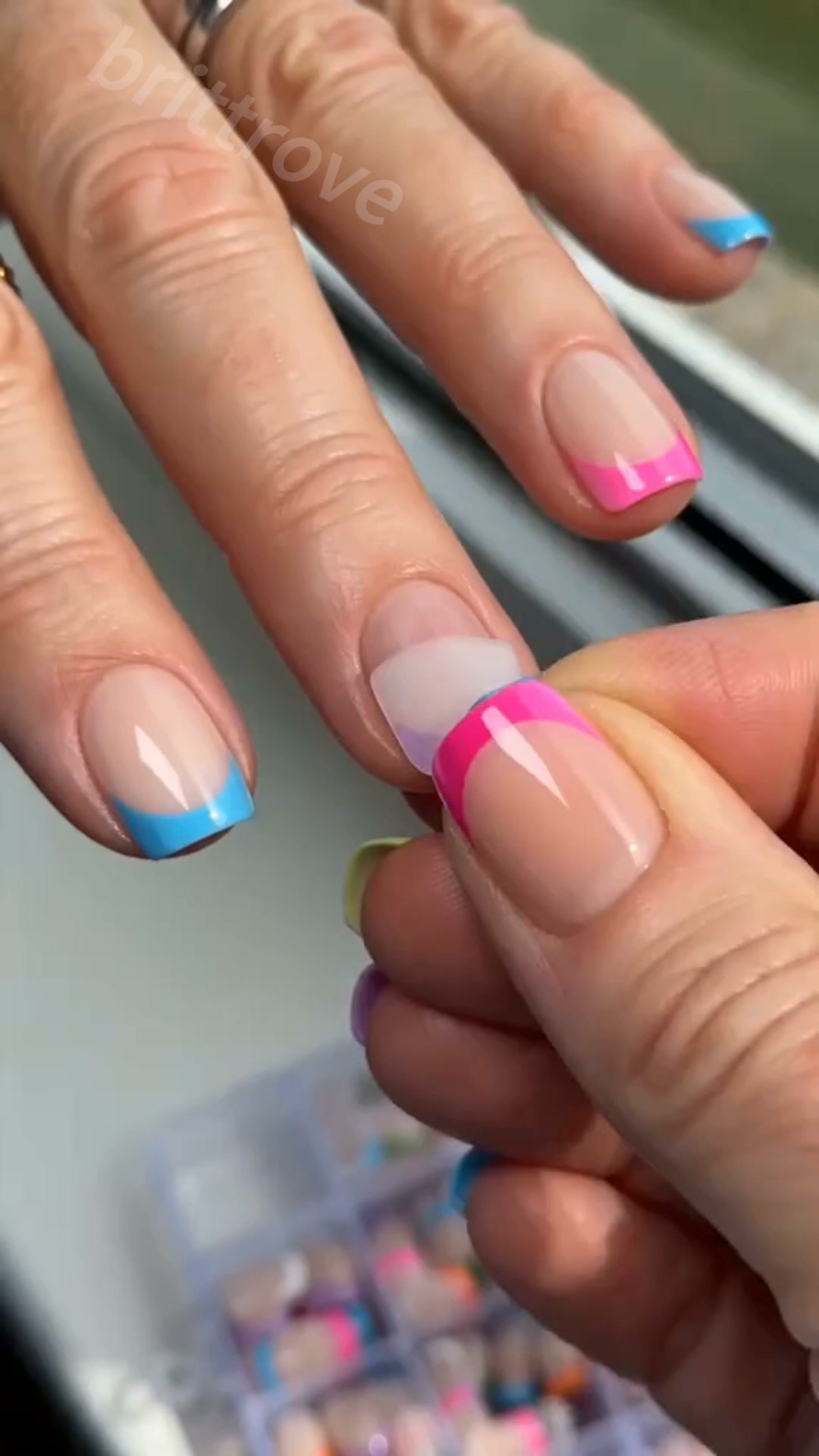 Brittrove Facebook ad: These Color Pop Press-On Nails bring salon-worthy bold…
