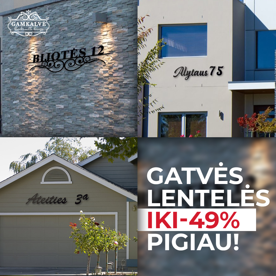 Gamkalvė Facebook ad