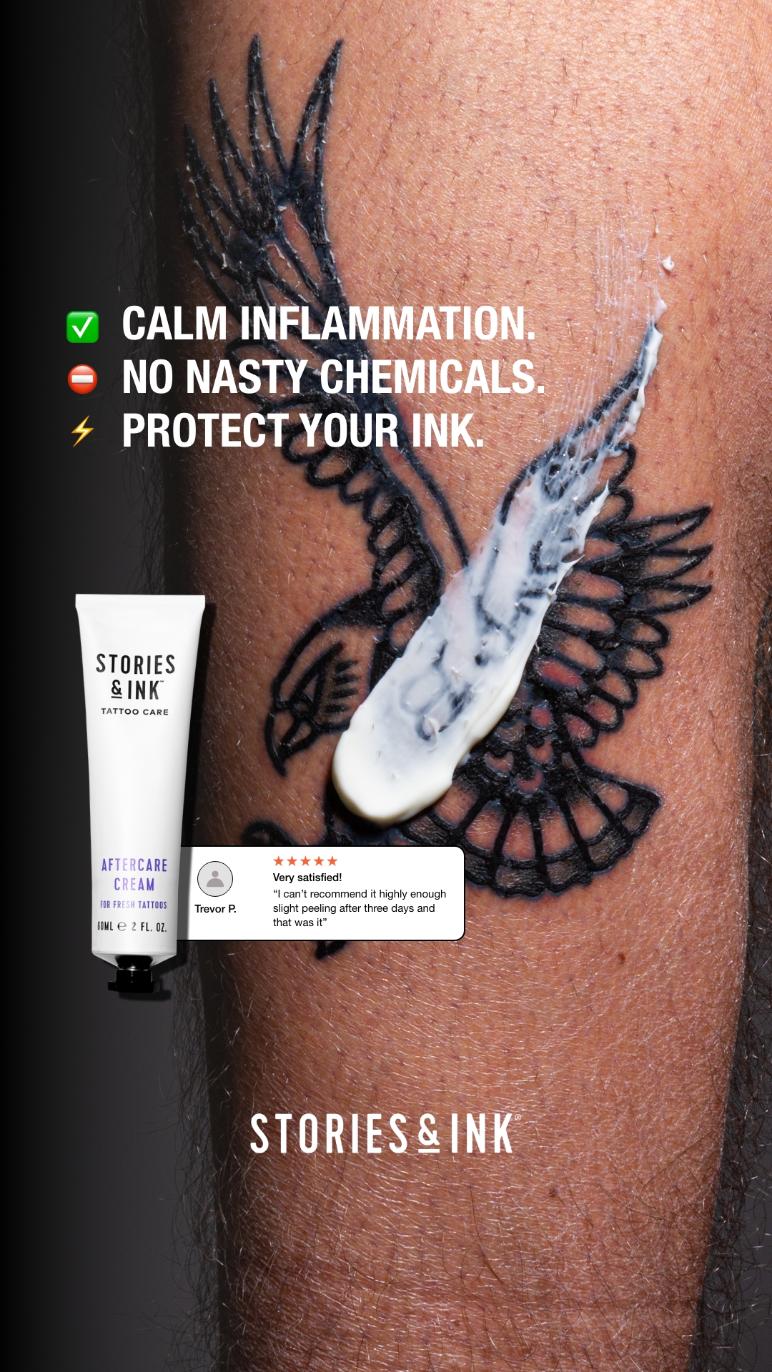 Stories & Ink Facebook ad