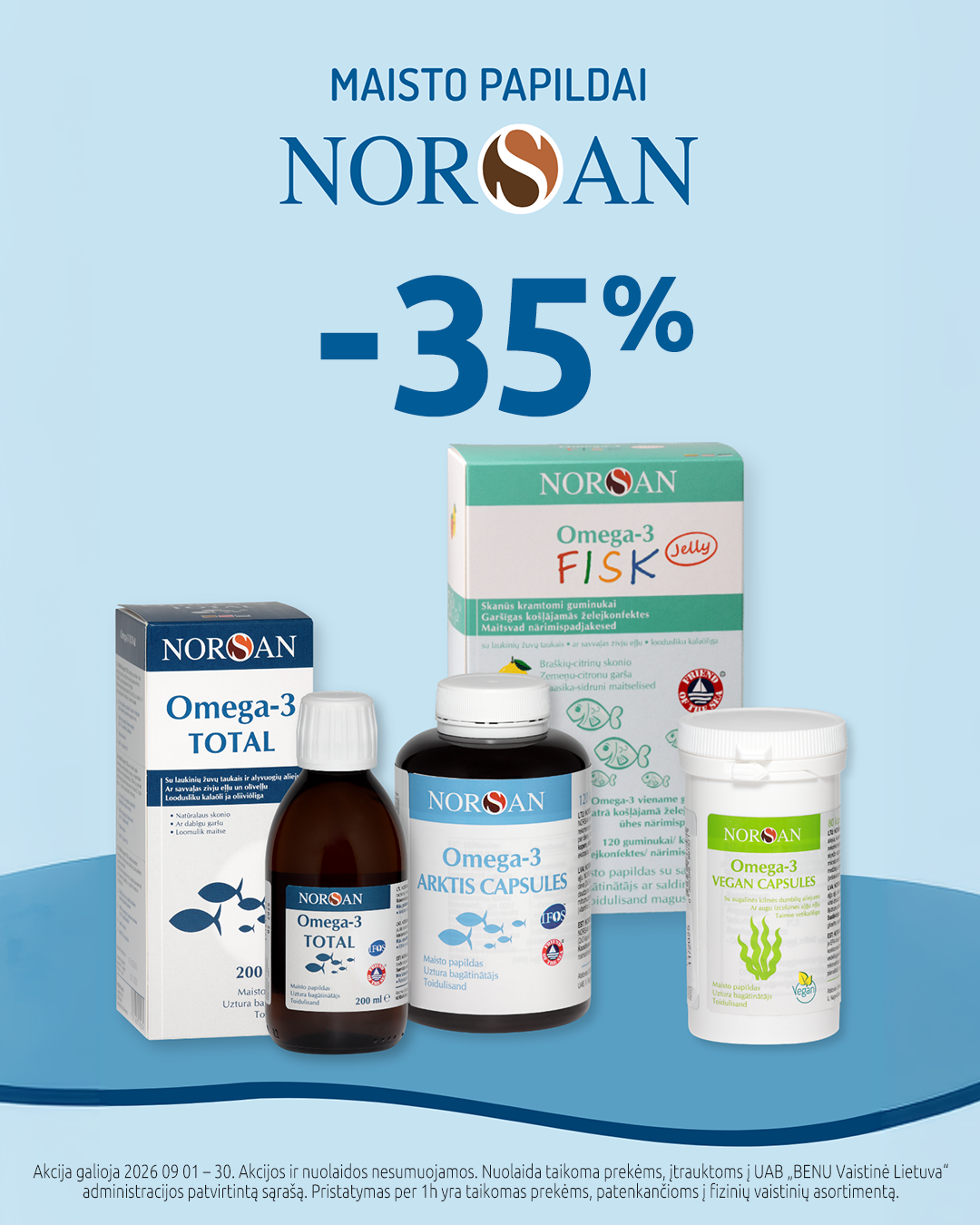 BENU Vaistinė Facebook ad: Apsipirk benu.lt