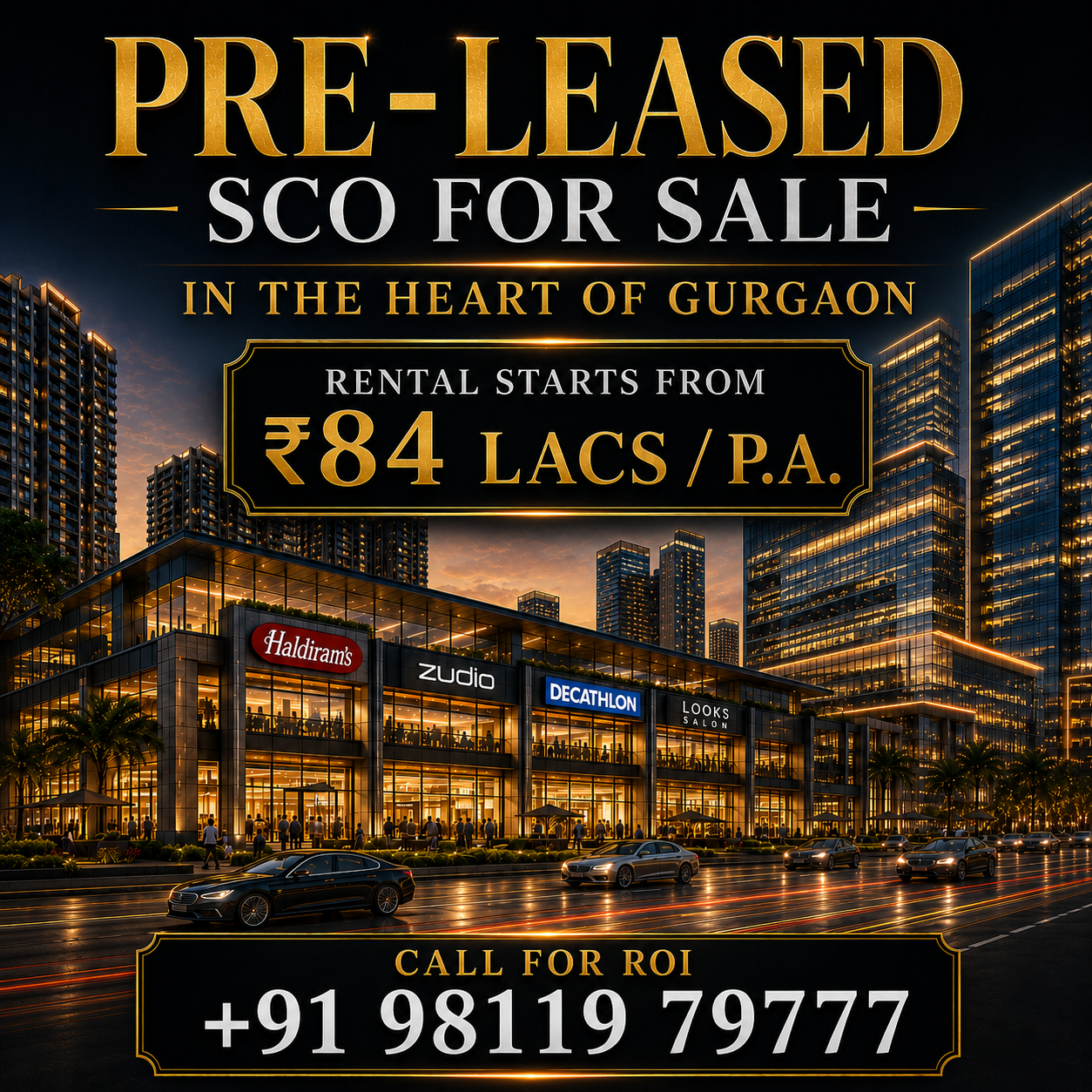 SCO & Land Partner Facebook ad from May 25, 2026