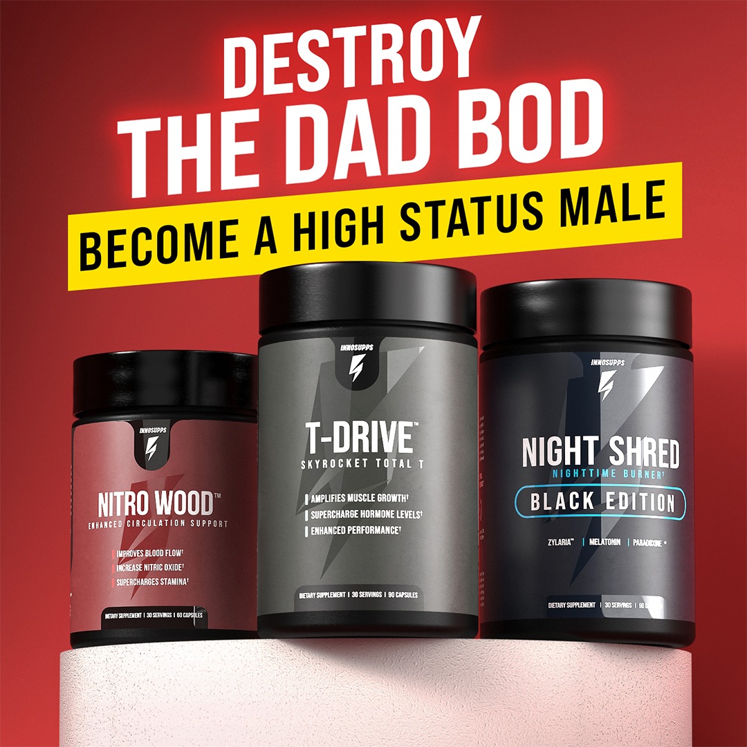 T-Drive Testosterone Booster Facebook ad