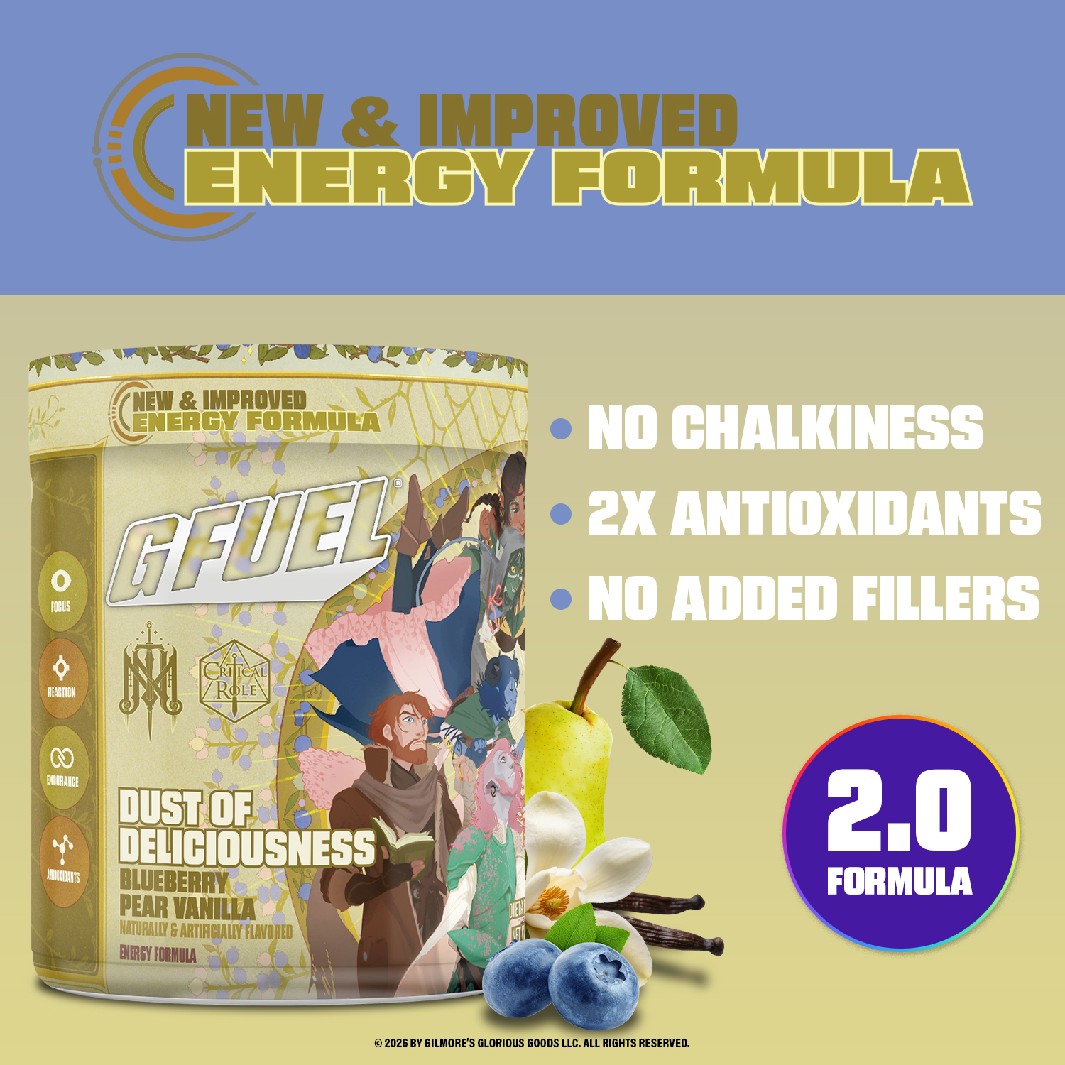 G FUEL Facebook ad