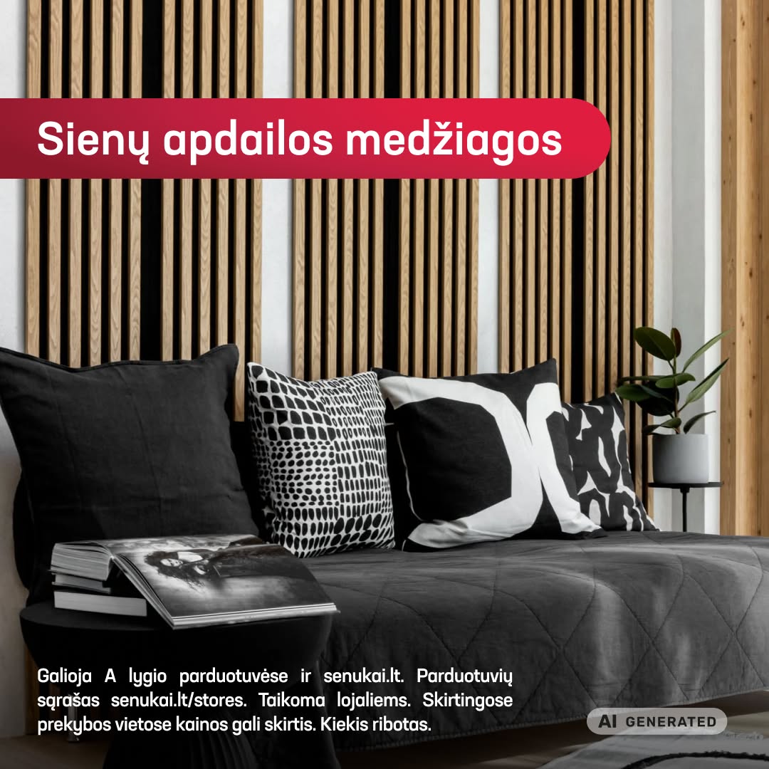 Senukai Facebook ad: Galioja iki 2026 09 27