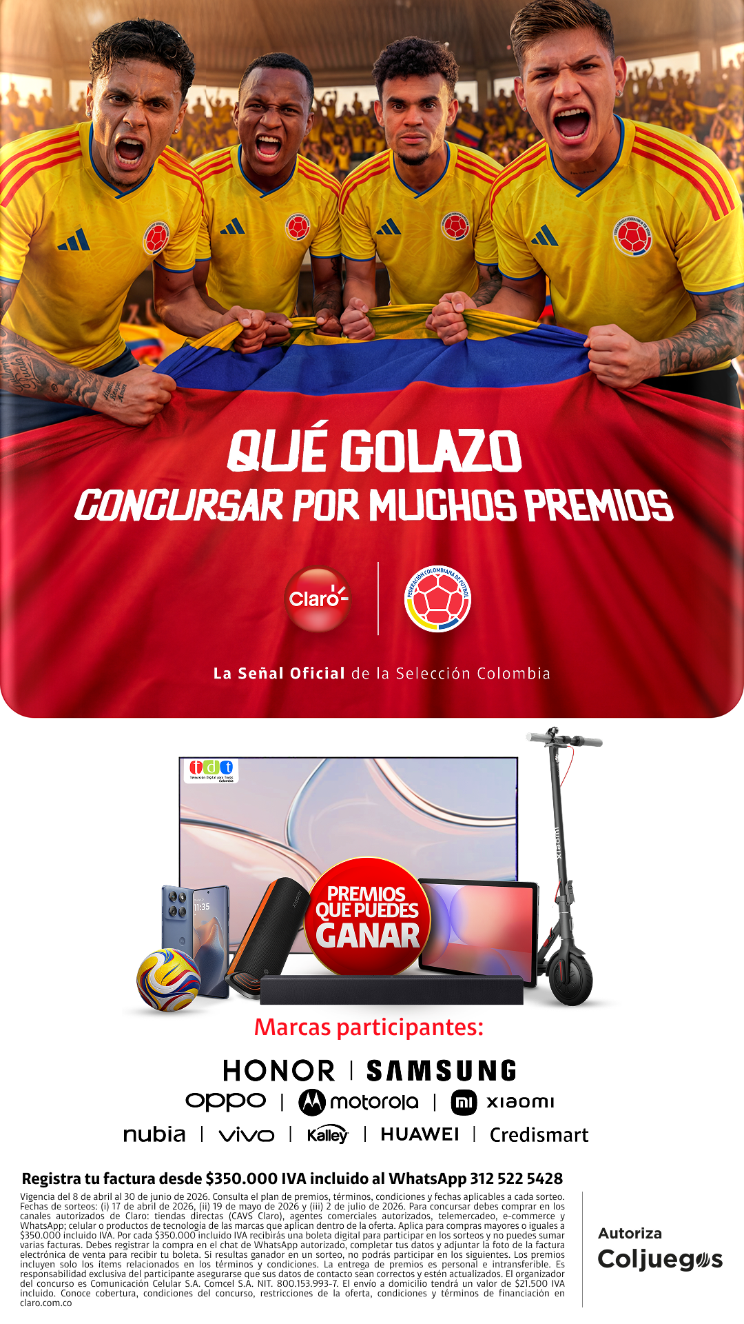 Claro Colombia Facebook ad