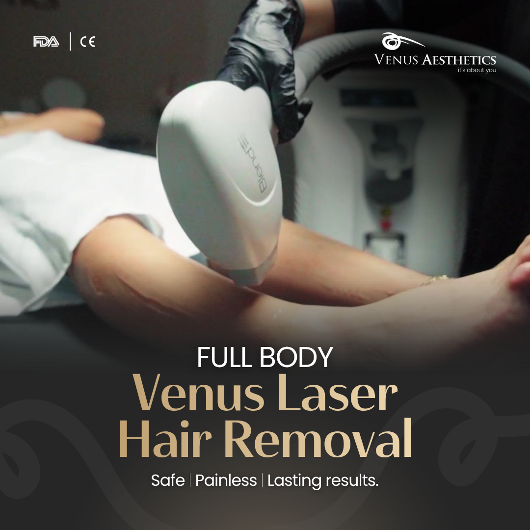 Venus Aesthetics Facebook ad